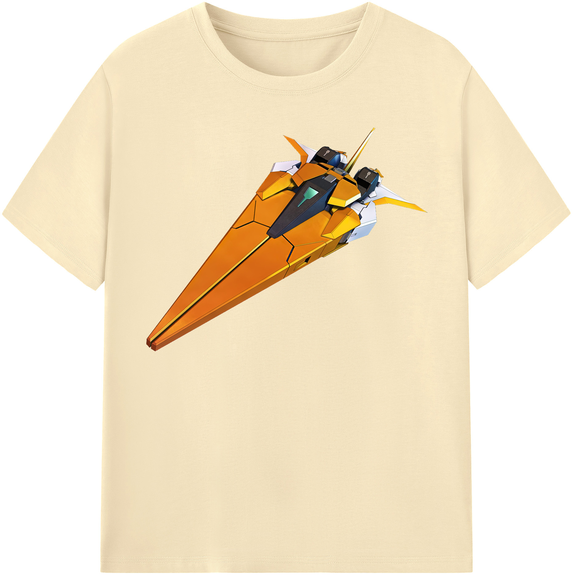 （画像用） 機動戦士ガンダム Mobile Suit Gundam 綿100％半袖Tシャツ（フロントプリント）