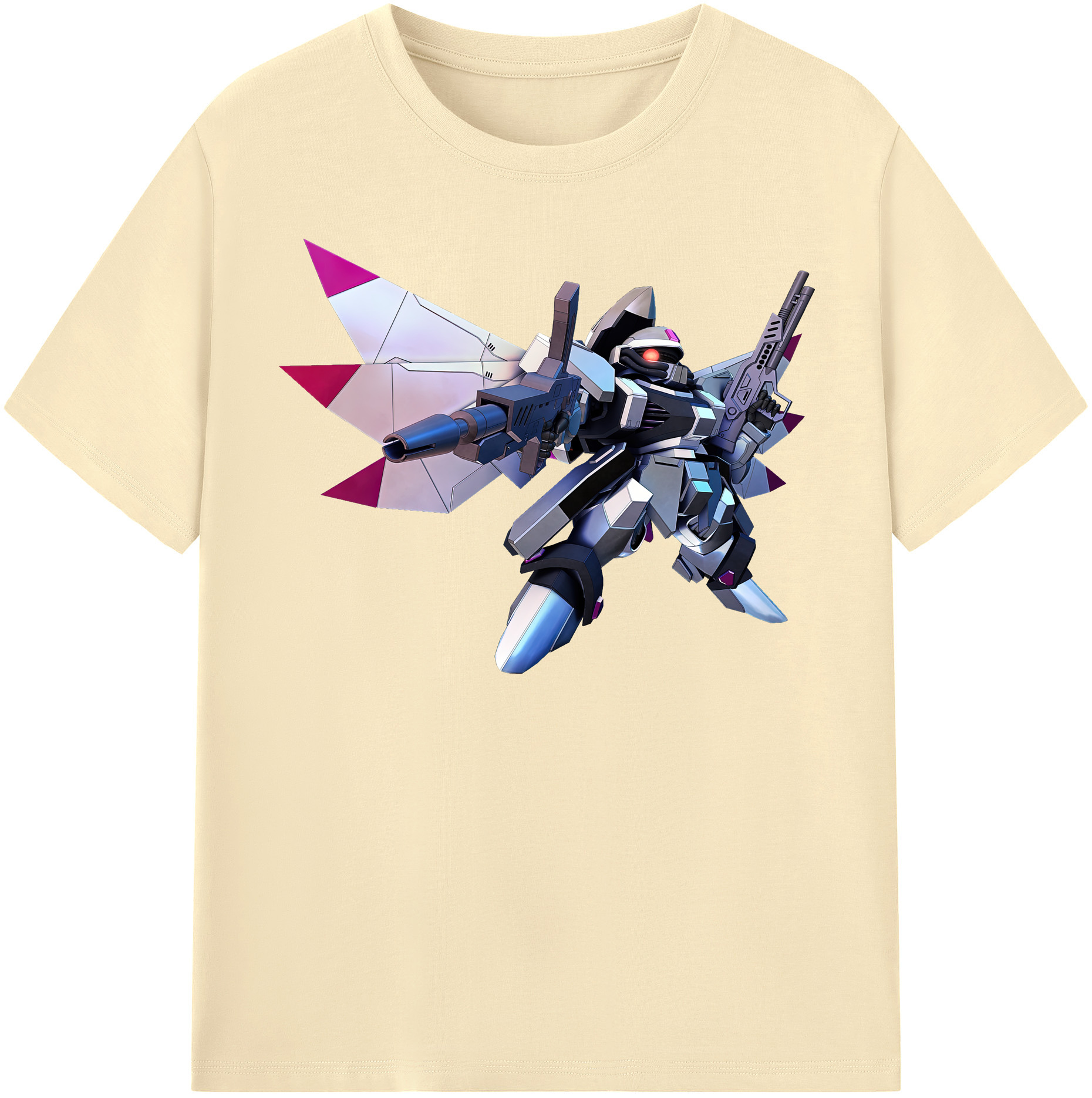 （画像用） 機動戦士ガンダム Mobile Suit Gundam 綿100％半袖Tシャツ（フロントプリント）