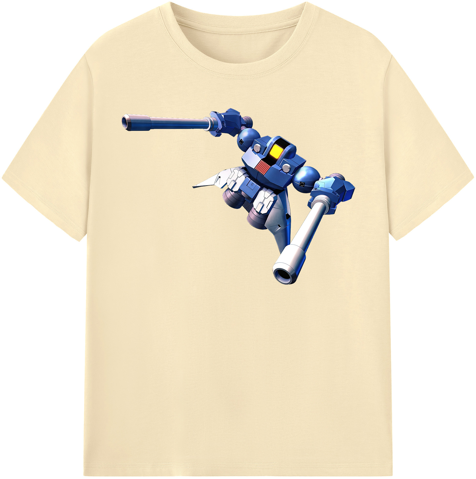 （画像用） 機動戦士ガンダム Mobile Suit Gundam 綿100％半袖Tシャツ（フロントプリント）