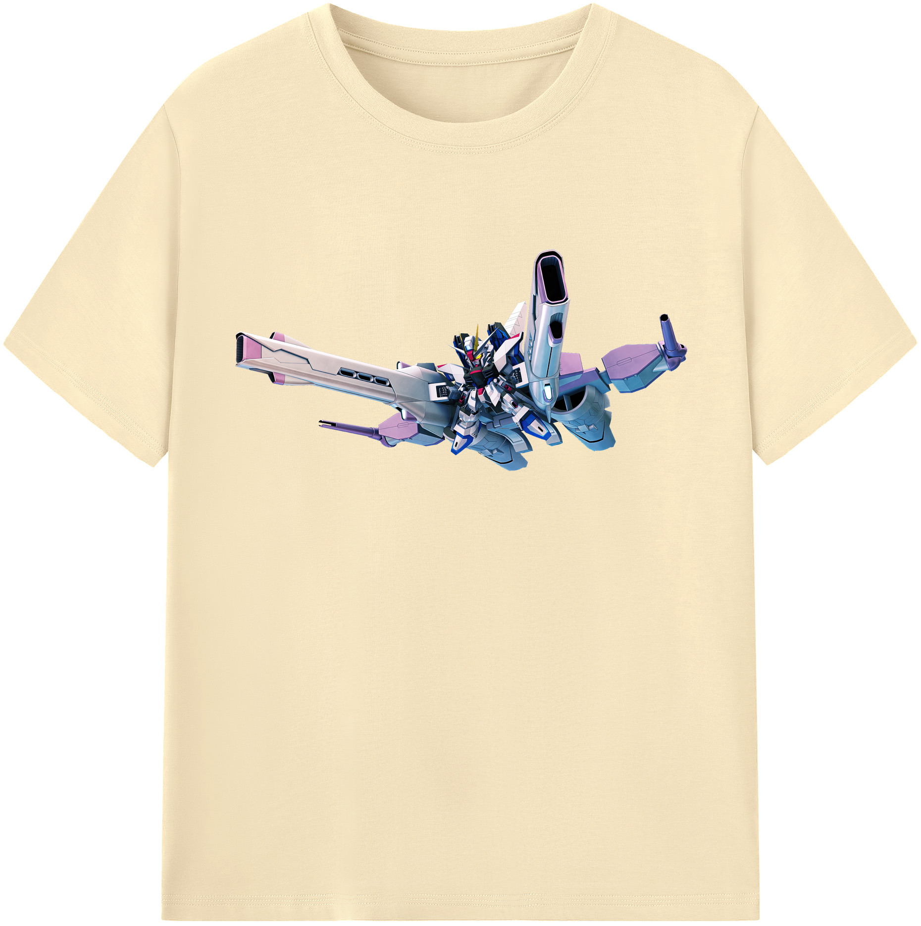 （画像用） 機動戦士ガンダム Mobile Suit Gundam 綿100％半袖Tシャツ（フロントプリント）