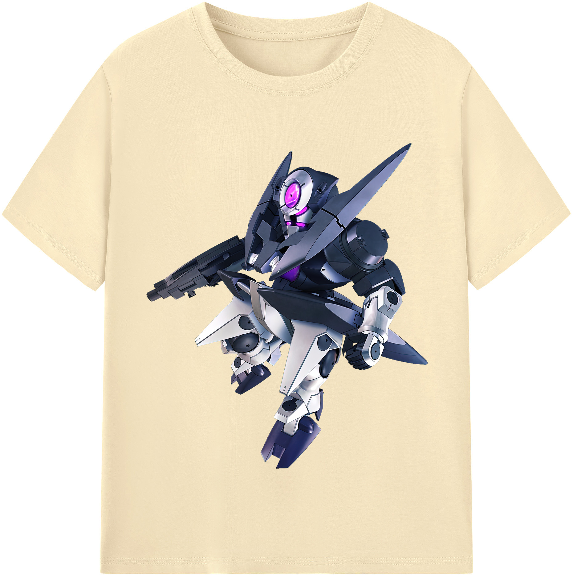（画像用） 機動戦士ガンダム Mobile Suit Gundam 綿100％半袖Tシャツ（フロントプリント）