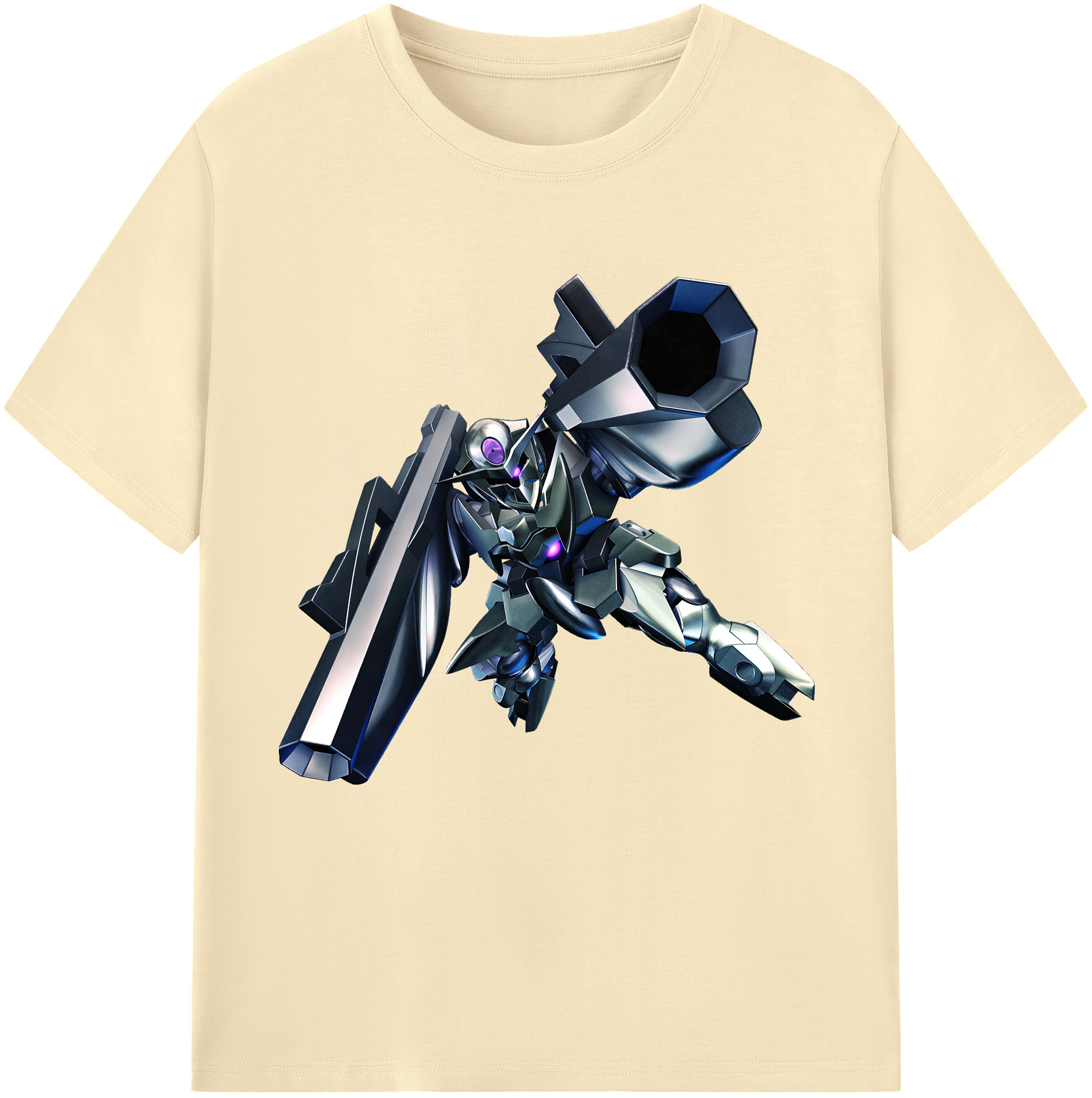 （画像用） 機動戦士ガンダム Mobile Suit Gundam 綿100％半袖Tシャツ（フロントプリント）