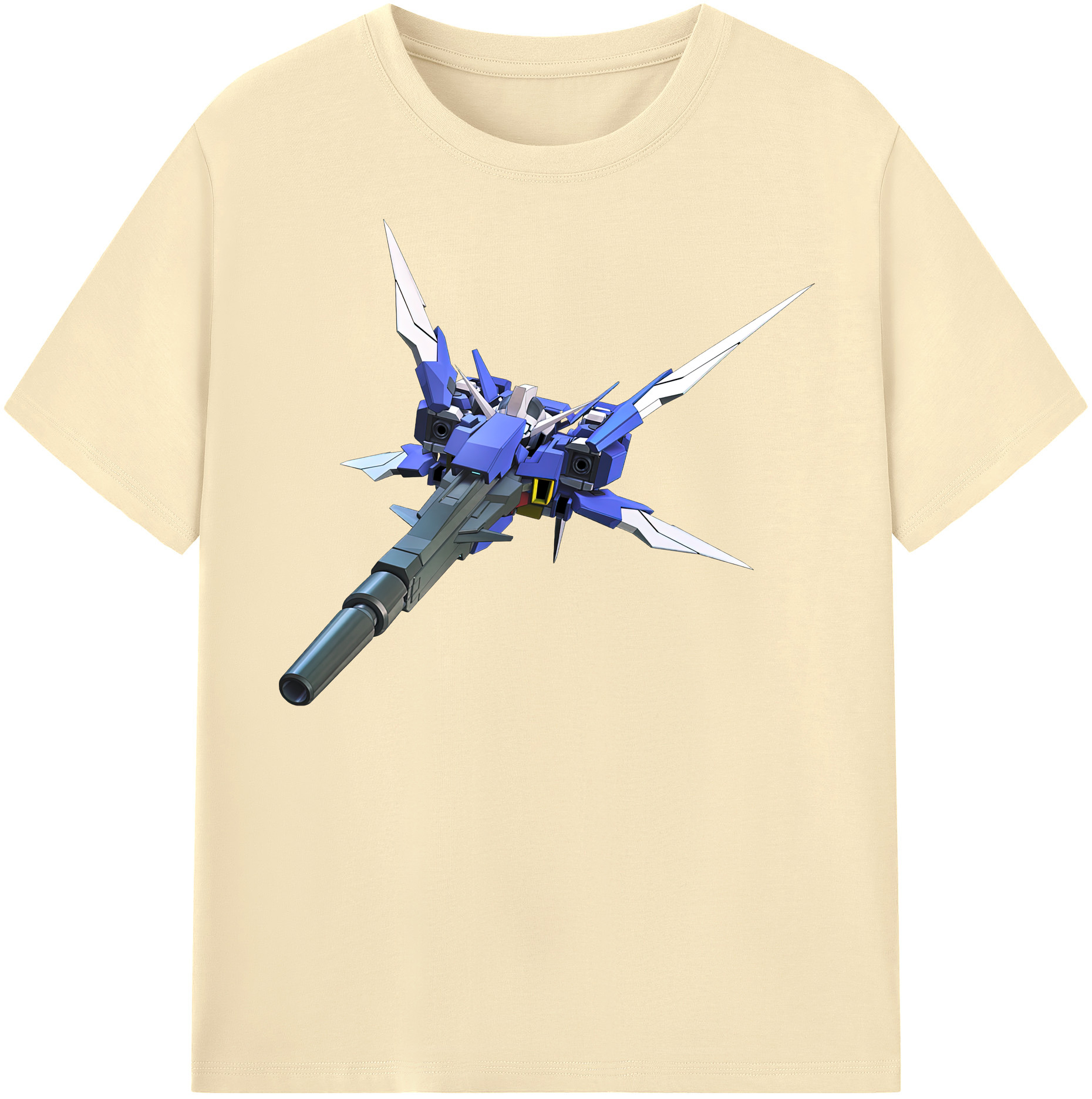 （画像用） 機動戦士ガンダム Mobile Suit Gundam 綿100％半袖Tシャツ（フロントプリント）