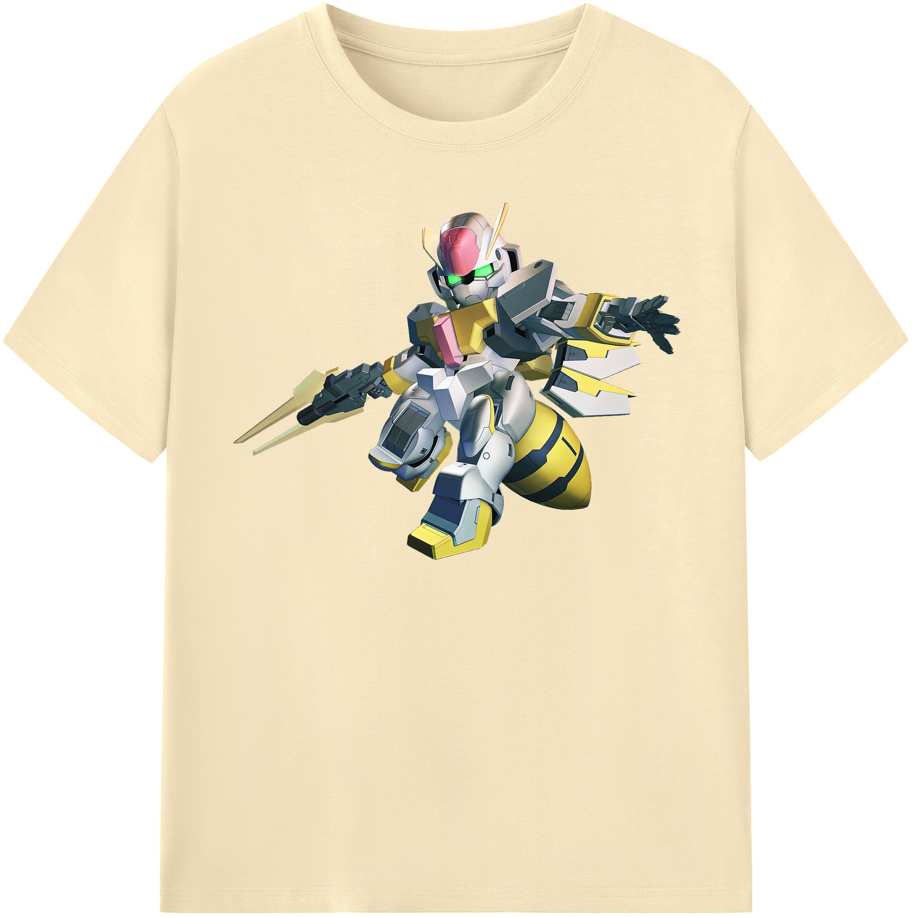 （画像用） 機動戦士ガンダム Mobile Suit Gundam 綿100％半袖Tシャツ（フロントプリント）