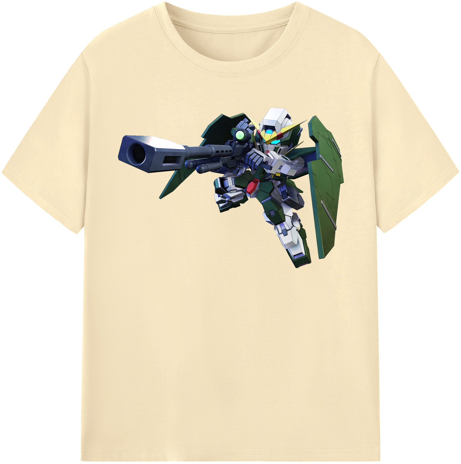 （画像用） 機動戦士ガンダム Mobile Suit Gundam 綿100％半袖Tシャツ（フロントプリント）