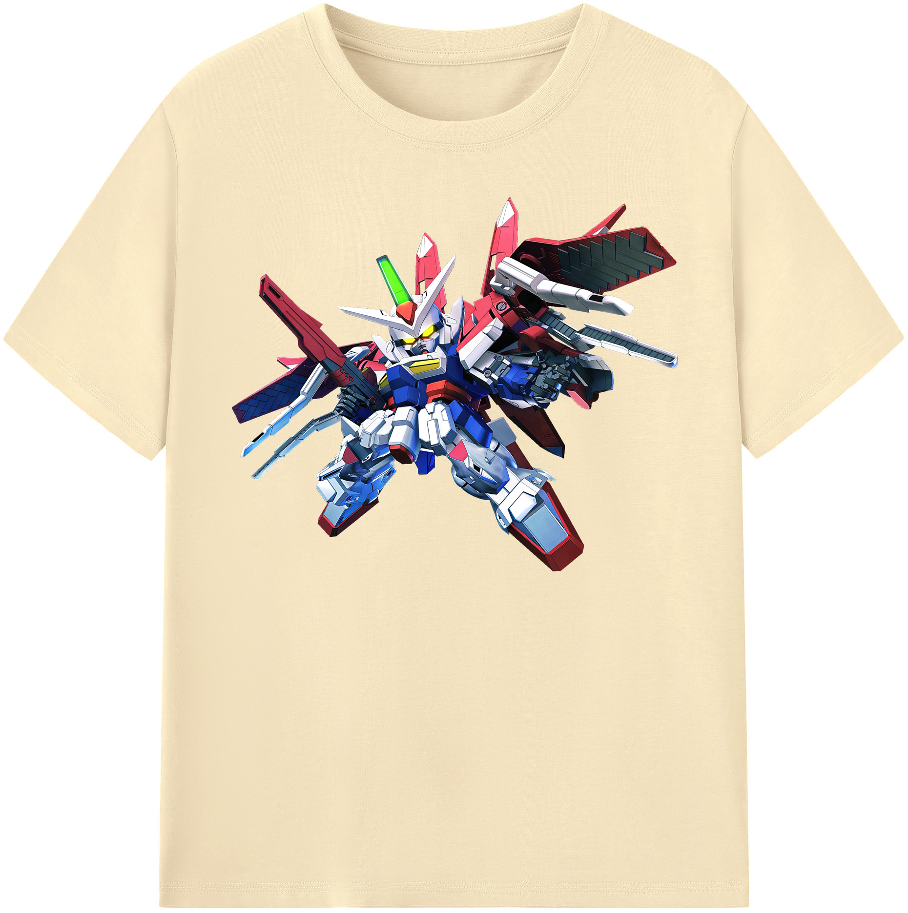 （画像用） 機動戦士ガンダム Mobile Suit Gundam 綿100％半袖Tシャツ（フロントプリント）
