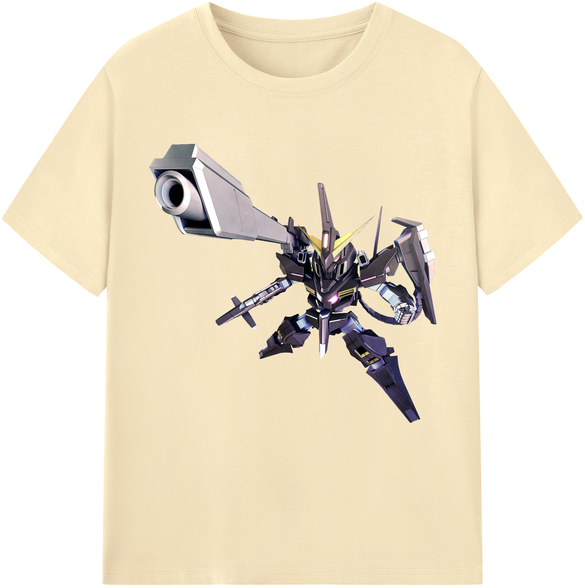 （画像用） 機動戦士ガンダム Mobile Suit Gundam 綿100％半袖Tシャツ（フロントプリント）
