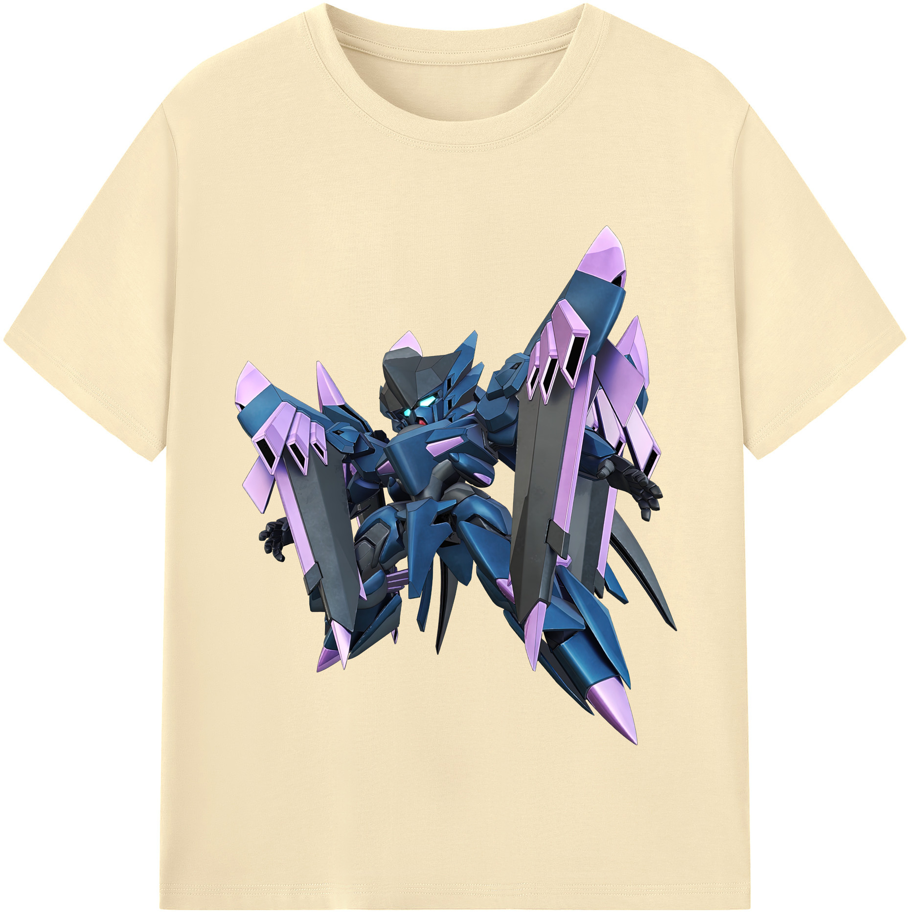（画像用） 機動戦士ガンダム Mobile Suit Gundam 綿100％半袖Tシャツ（フロントプリント）