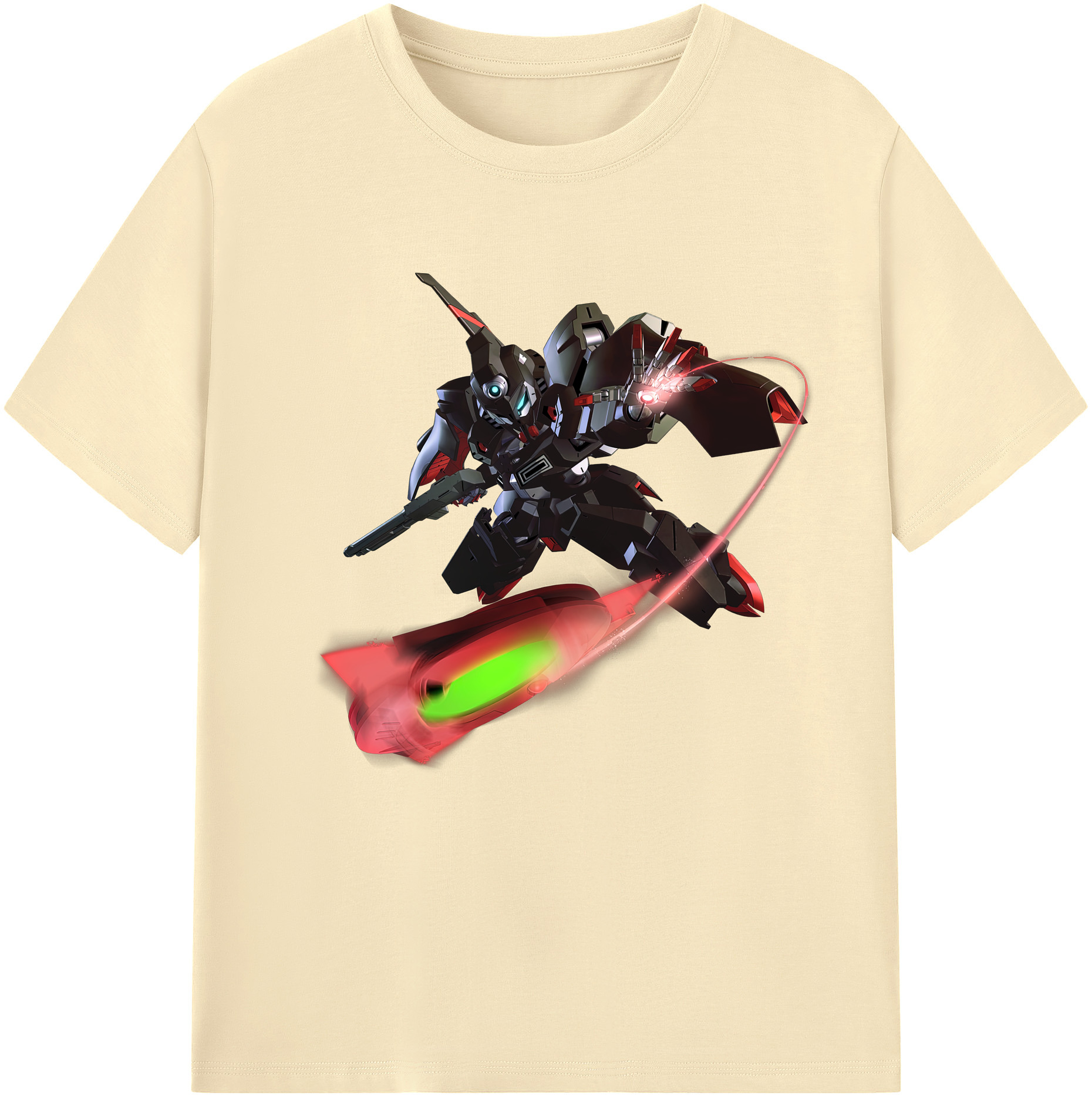 （画像用） 機動戦士ガンダム Mobile Suit Gundam 綿100％半袖Tシャツ（フロントプリント）