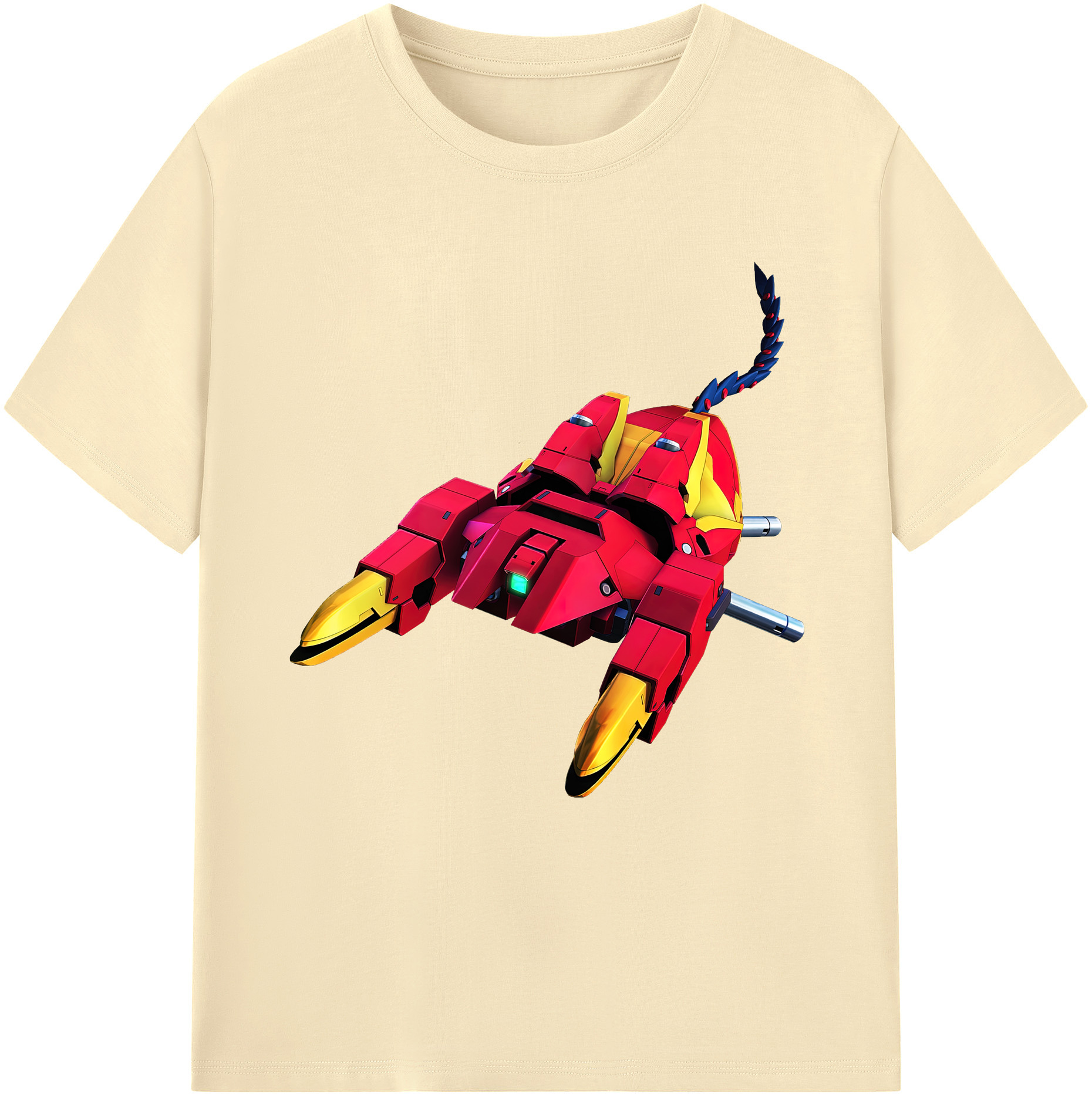 （画像用） 機動戦士ガンダム Mobile Suit Gundam 綿100％半袖Tシャツ（フロントプリント）