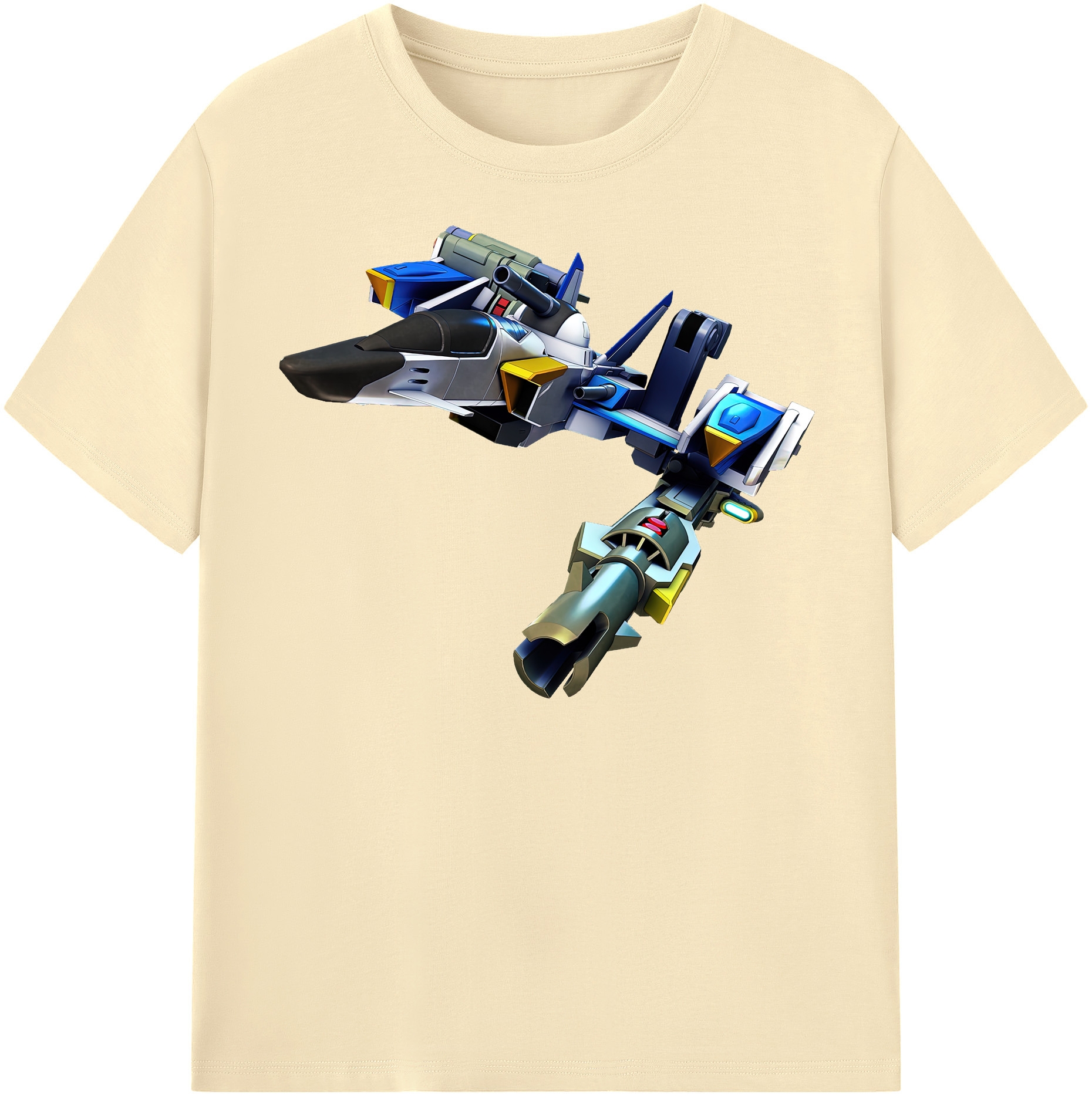 （画像用） 機動戦士ガンダム Mobile Suit Gundam 綿100％半袖Tシャツ（フロントプリント）