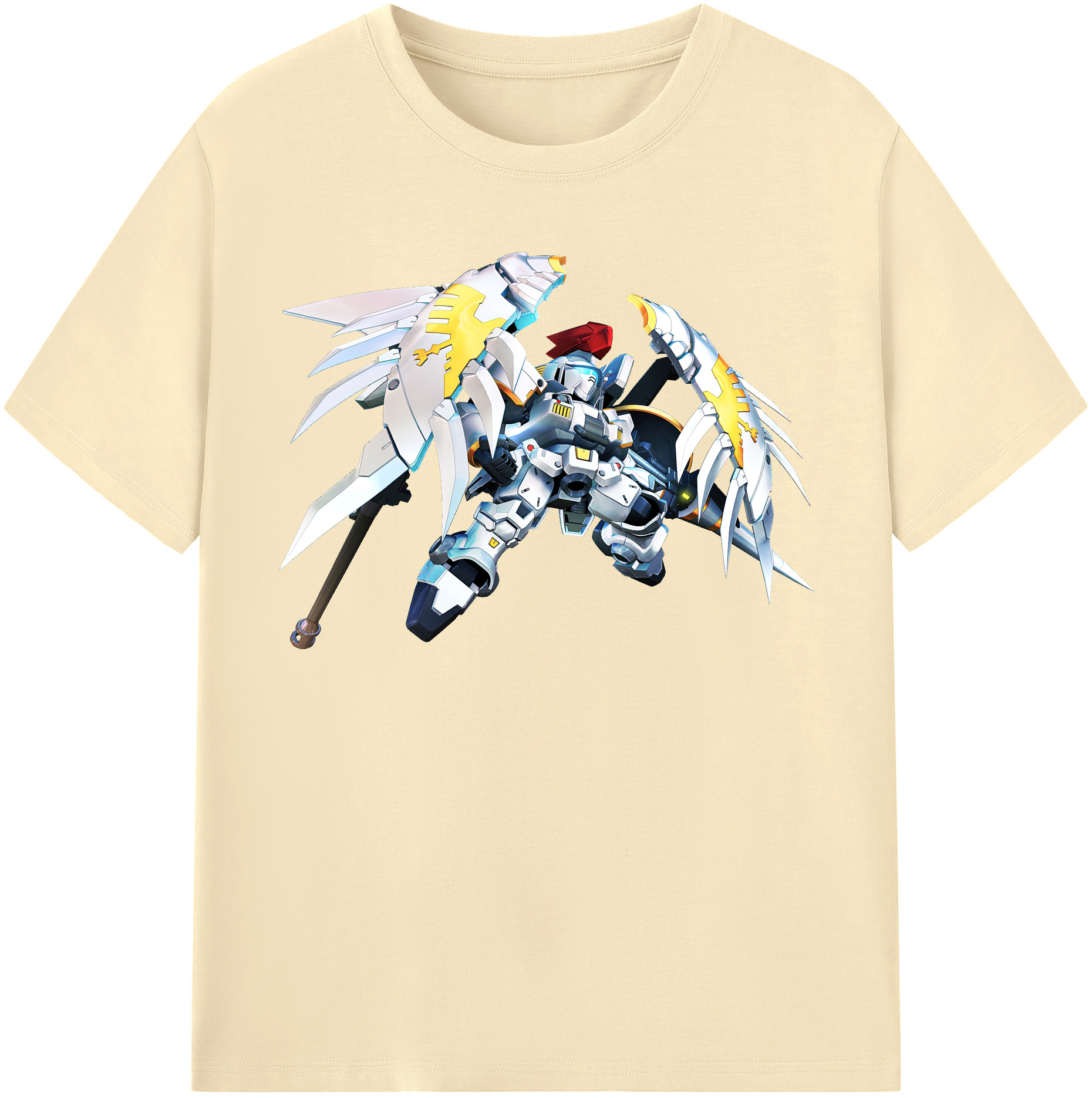 （画像用） 機動戦士ガンダム Mobile Suit Gundam 綿100％半袖Tシャツ（フロントプリント）