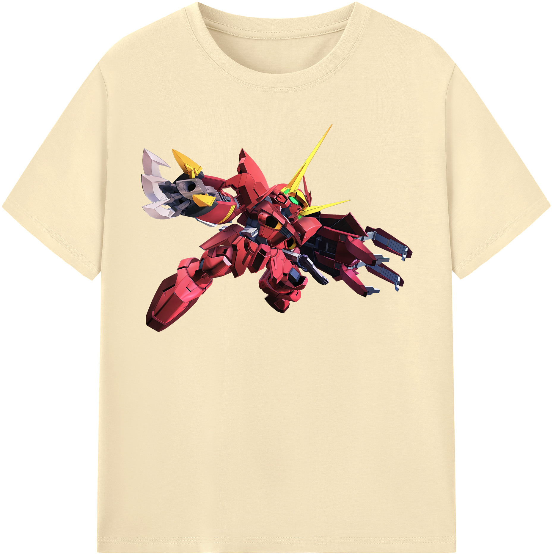（画像用） 機動戦士ガンダム Mobile Suit Gundam 綿100％半袖Tシャツ（フロントプリント）