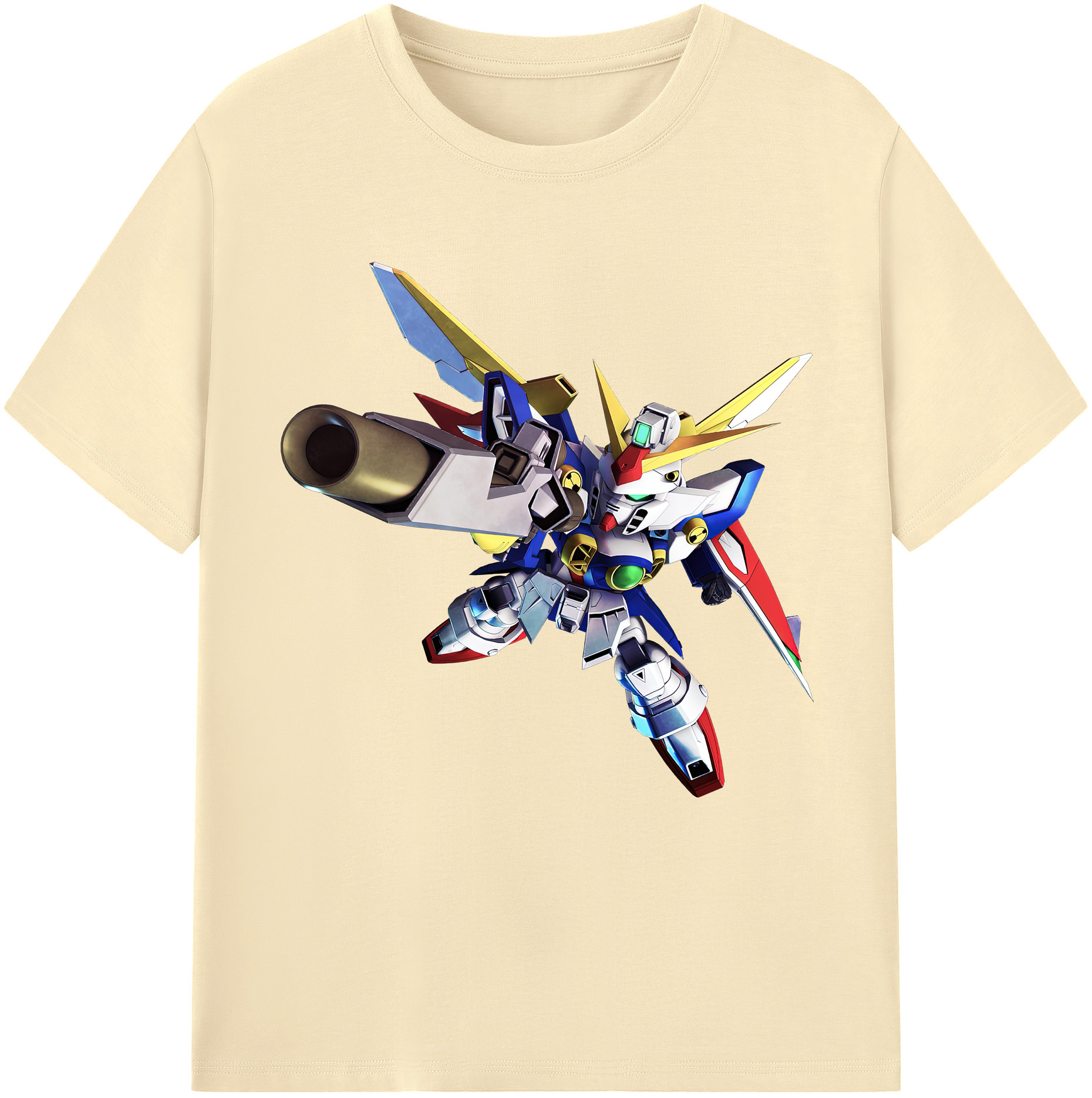 （画像用） 機動戦士ガンダム Mobile Suit Gundam 綿100％半袖Tシャツ（フロントプリント）