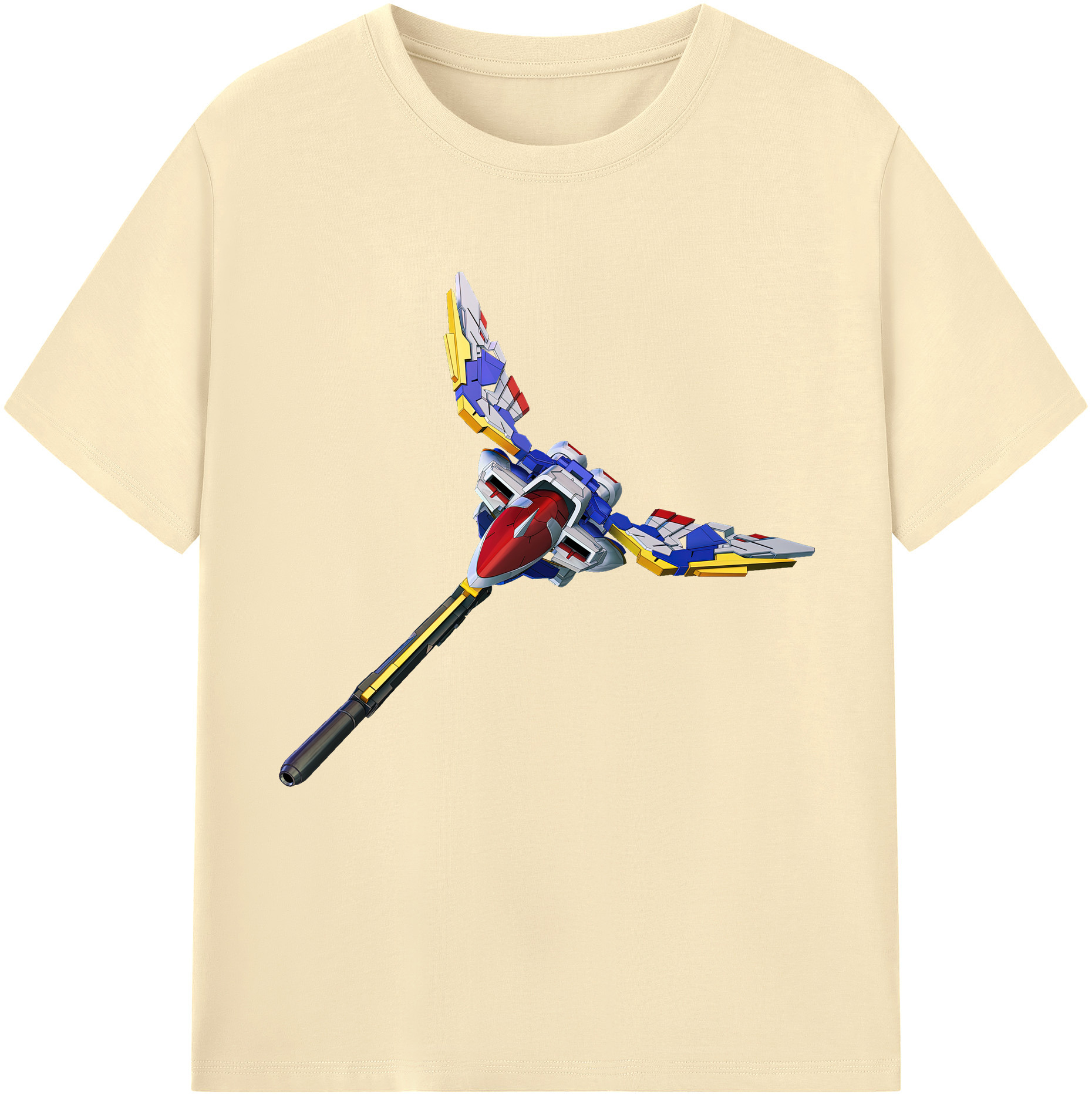 （画像用） 機動戦士ガンダム Mobile Suit Gundam 綿100％半袖Tシャツ（フロントプリント）