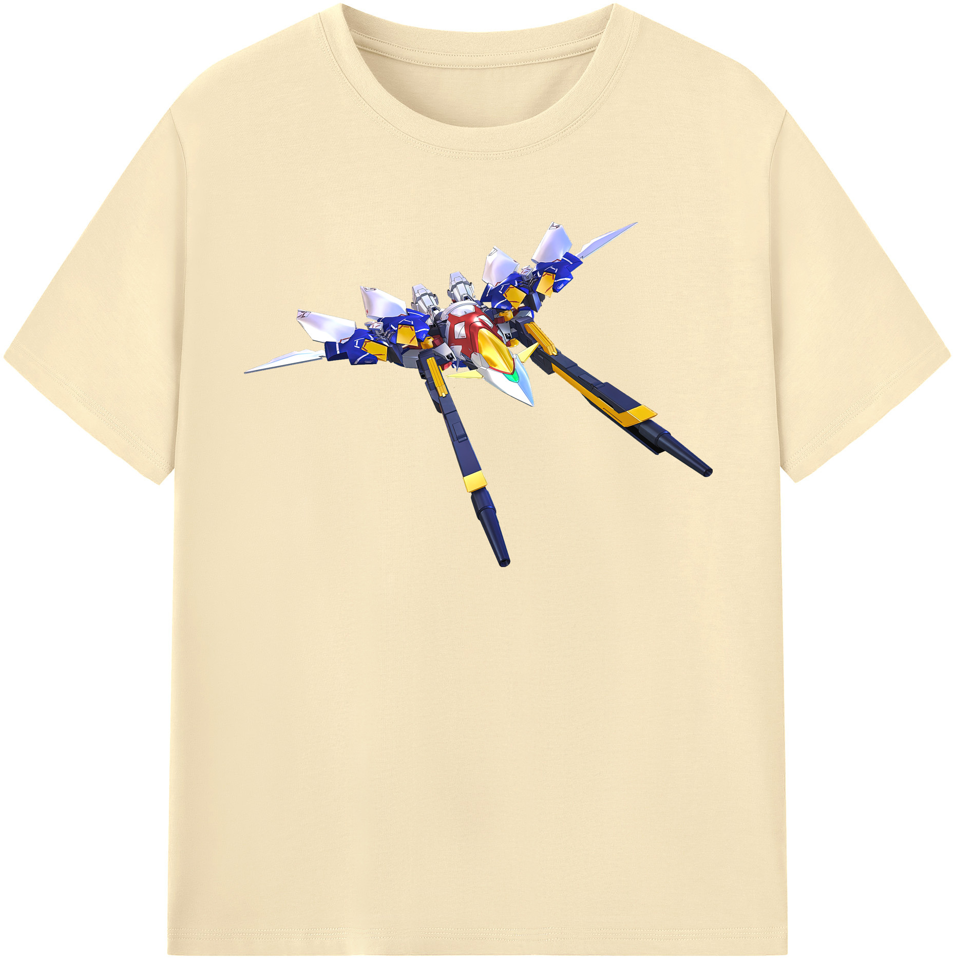 （画像用） 機動戦士ガンダム Mobile Suit Gundam 綿100％半袖Tシャツ（フロントプリント）