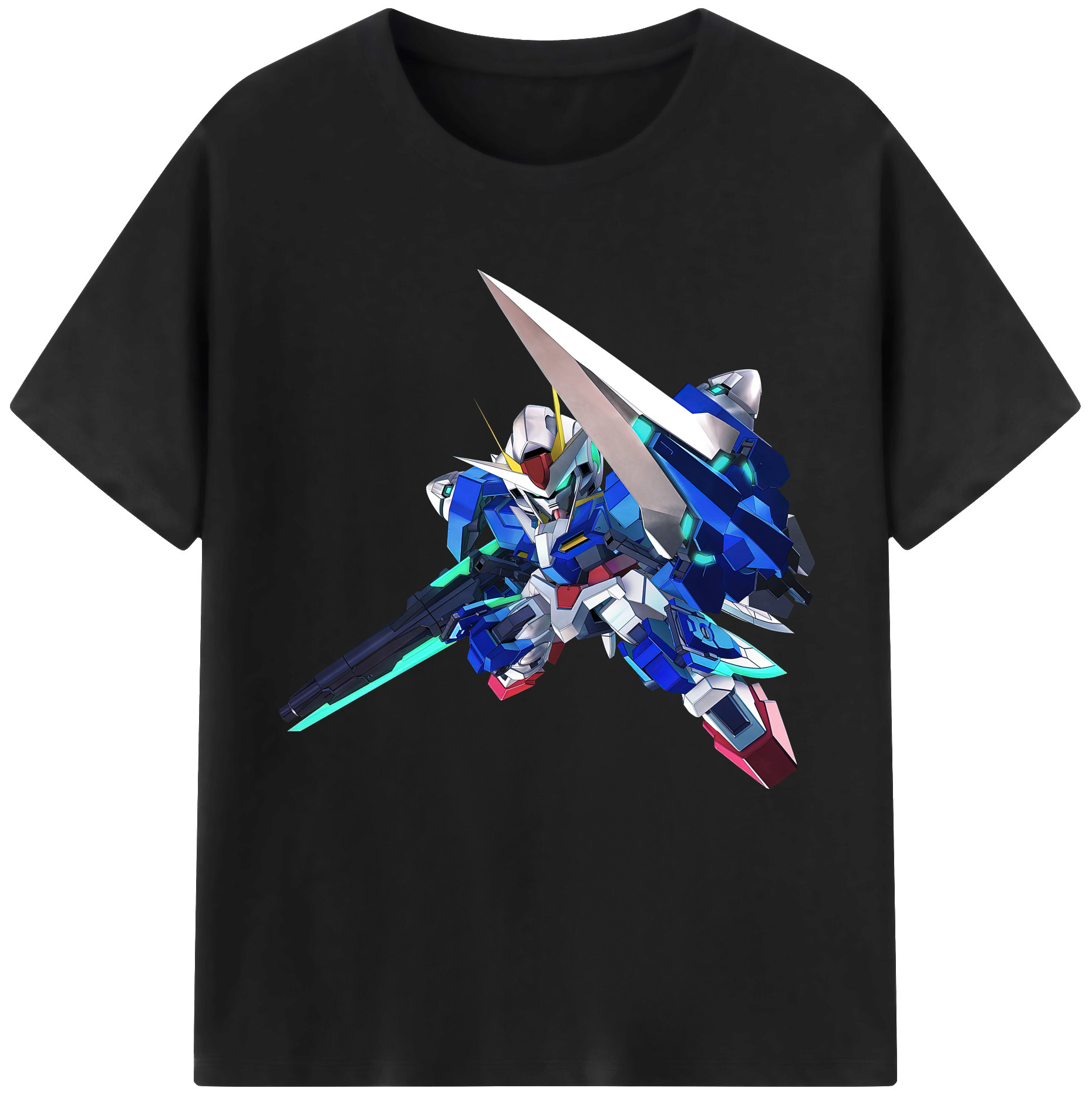 （画像用） 機動戦士ガンダム Mobile Suit Gundam 綿100％半袖Tシャツ（フロントプリント）