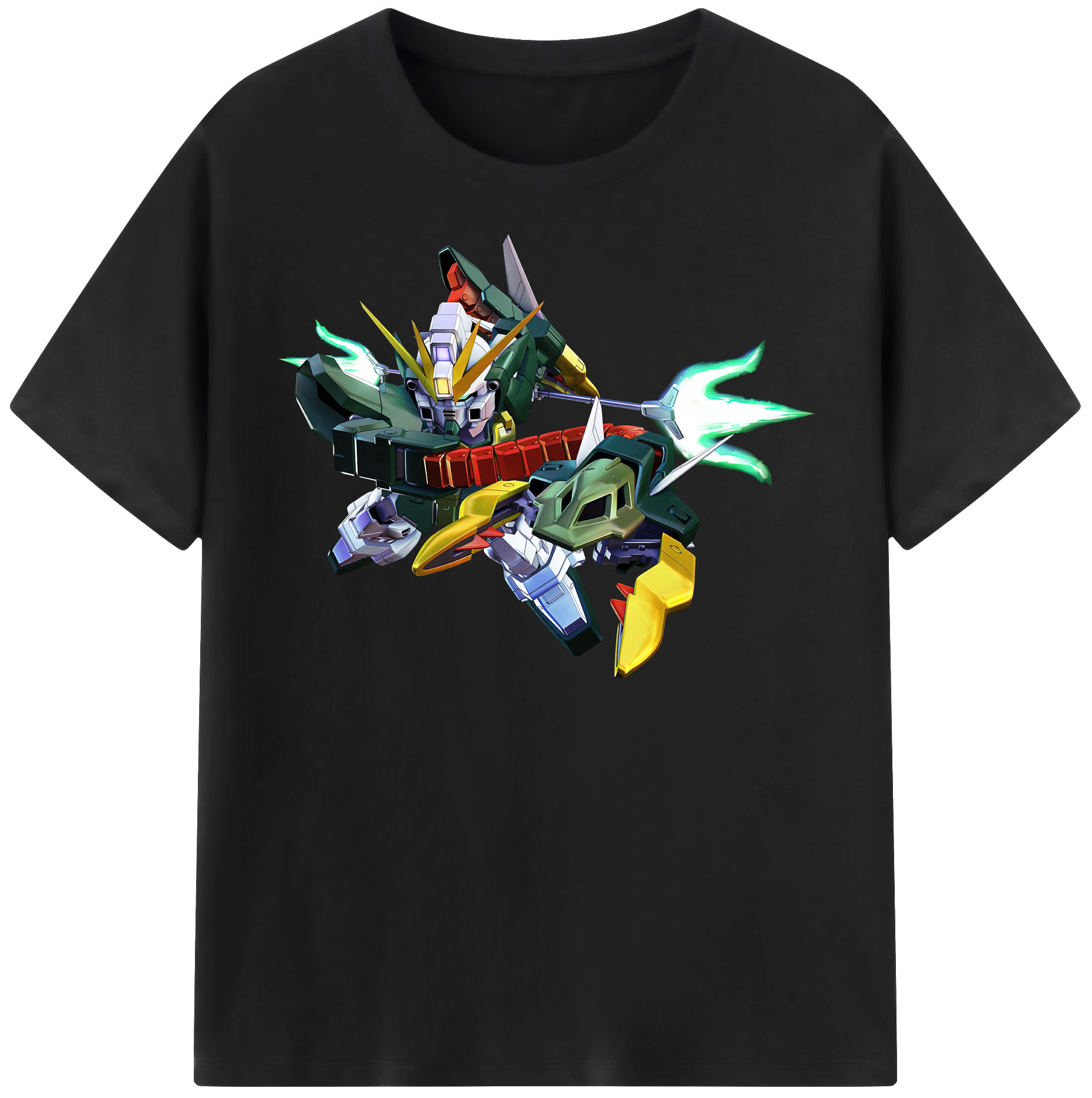 （画像用） 機動戦士ガンダム Mobile Suit Gundam 綿100％半袖Tシャツ（フロントプリント）
