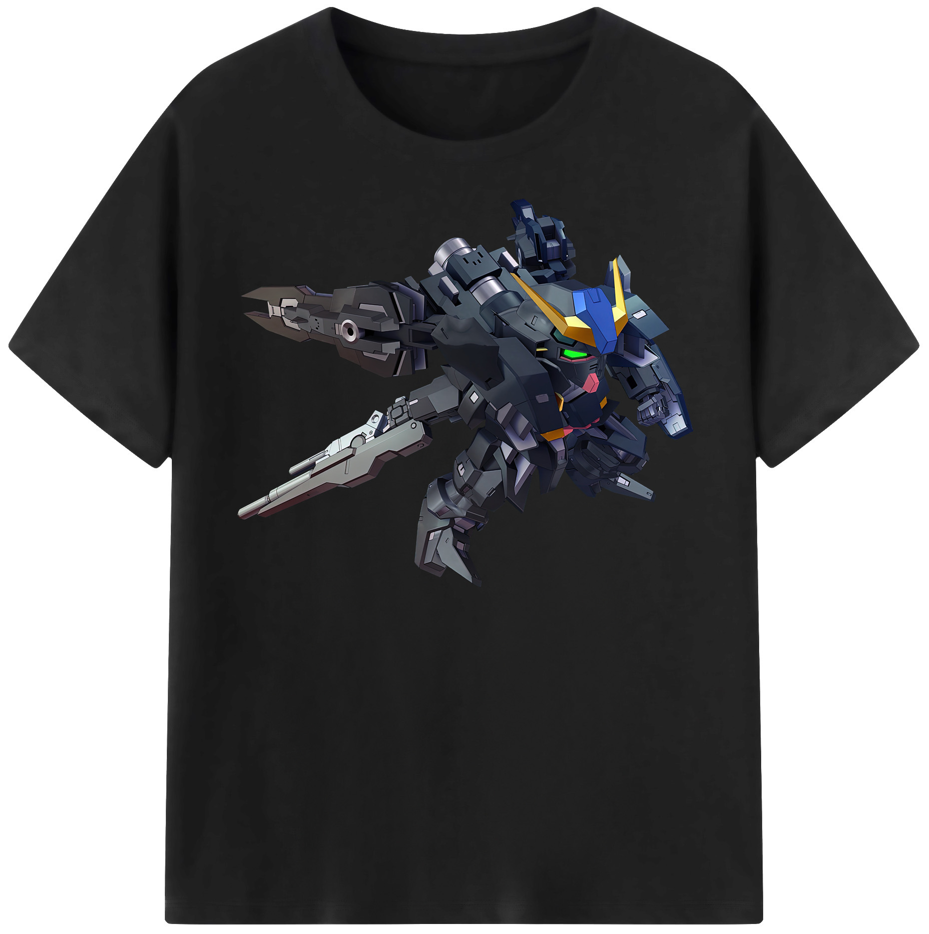 （画像用） 機動戦士ガンダム Mobile Suit Gundam 綿100％半袖Tシャツ（フロントプリント）