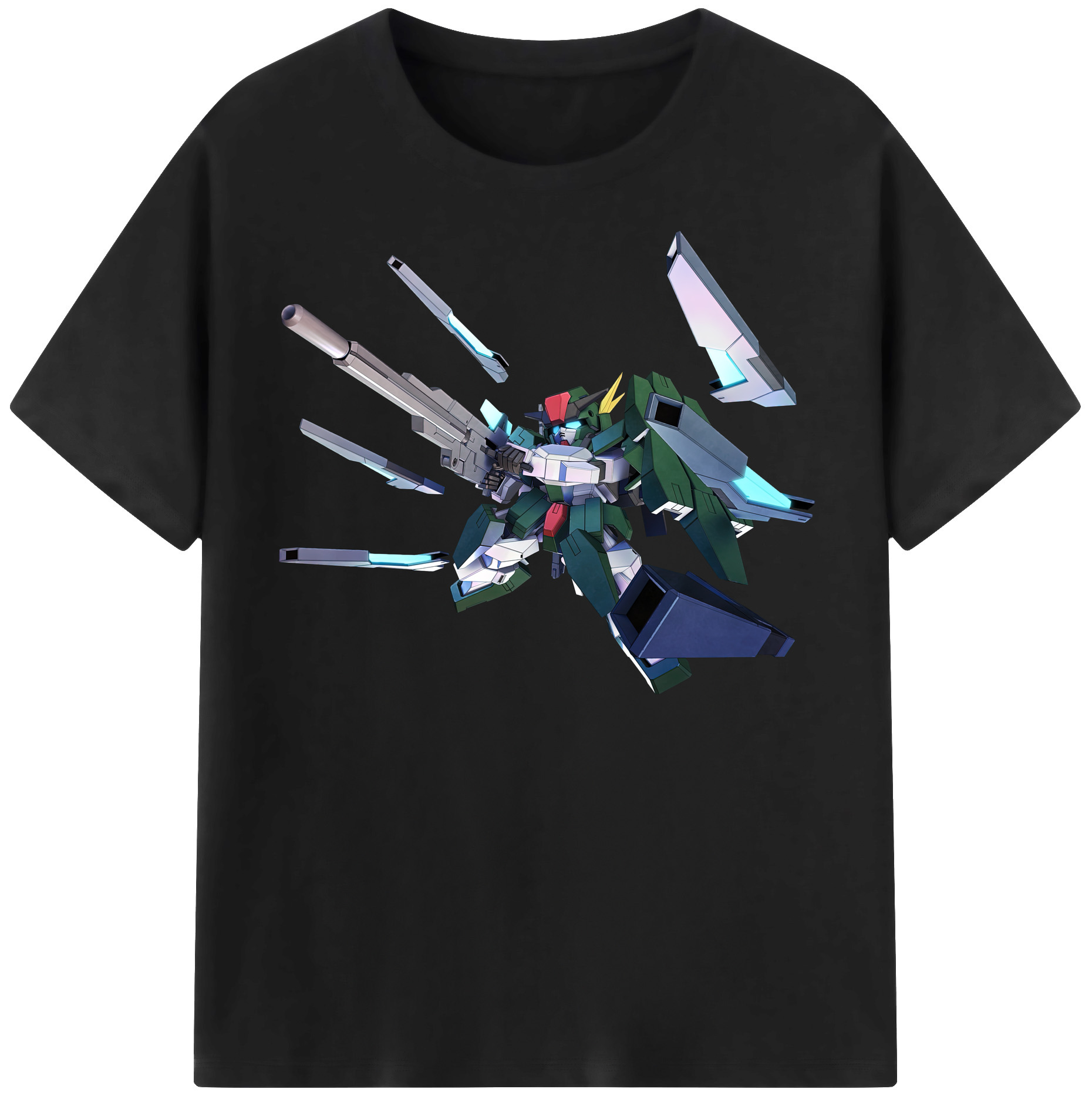 （画像用） 機動戦士ガンダム Mobile Suit Gundam 綿100％半袖Tシャツ（フロントプリント）