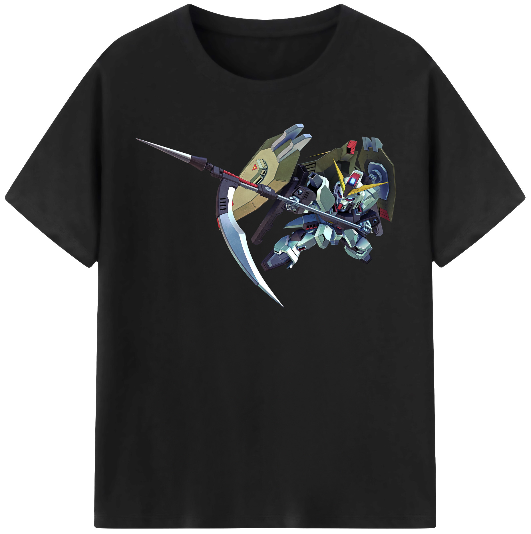 （画像用） 機動戦士ガンダム Mobile Suit Gundam 綿100％半袖Tシャツ（フロントプリント）