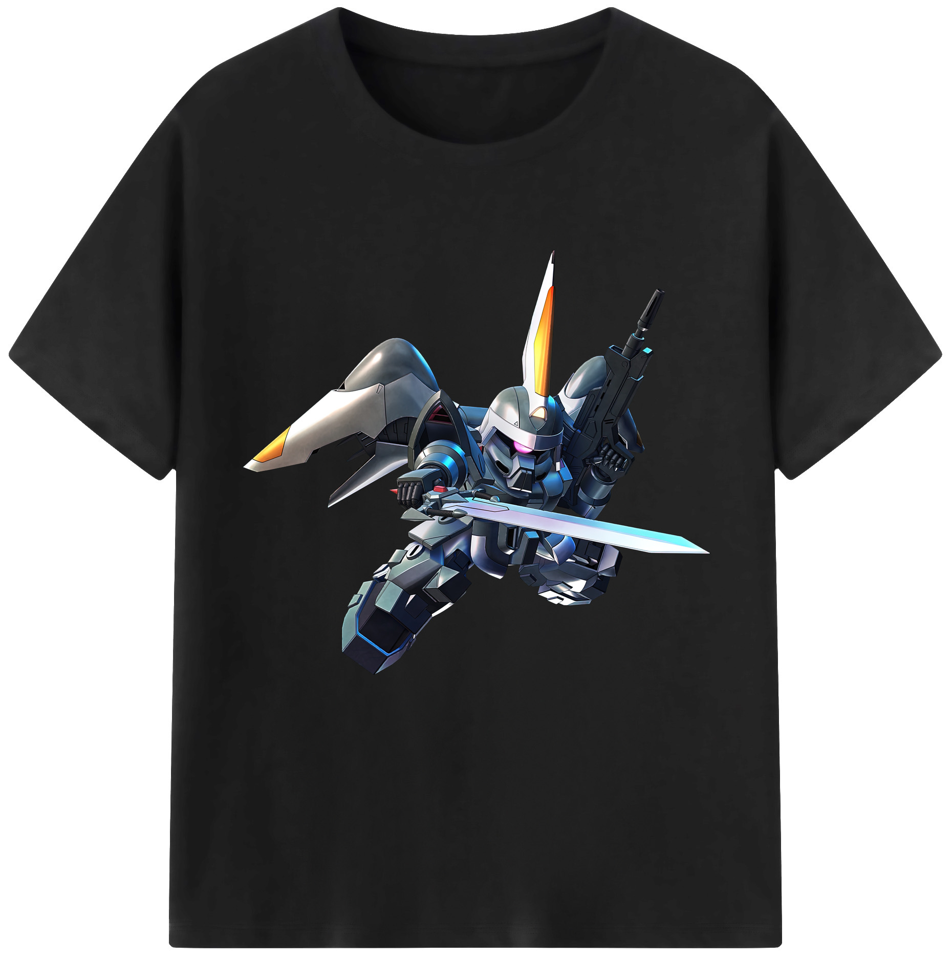 （画像用） 機動戦士ガンダム Mobile Suit Gundam 綿100％半袖Tシャツ（フロントプリント）