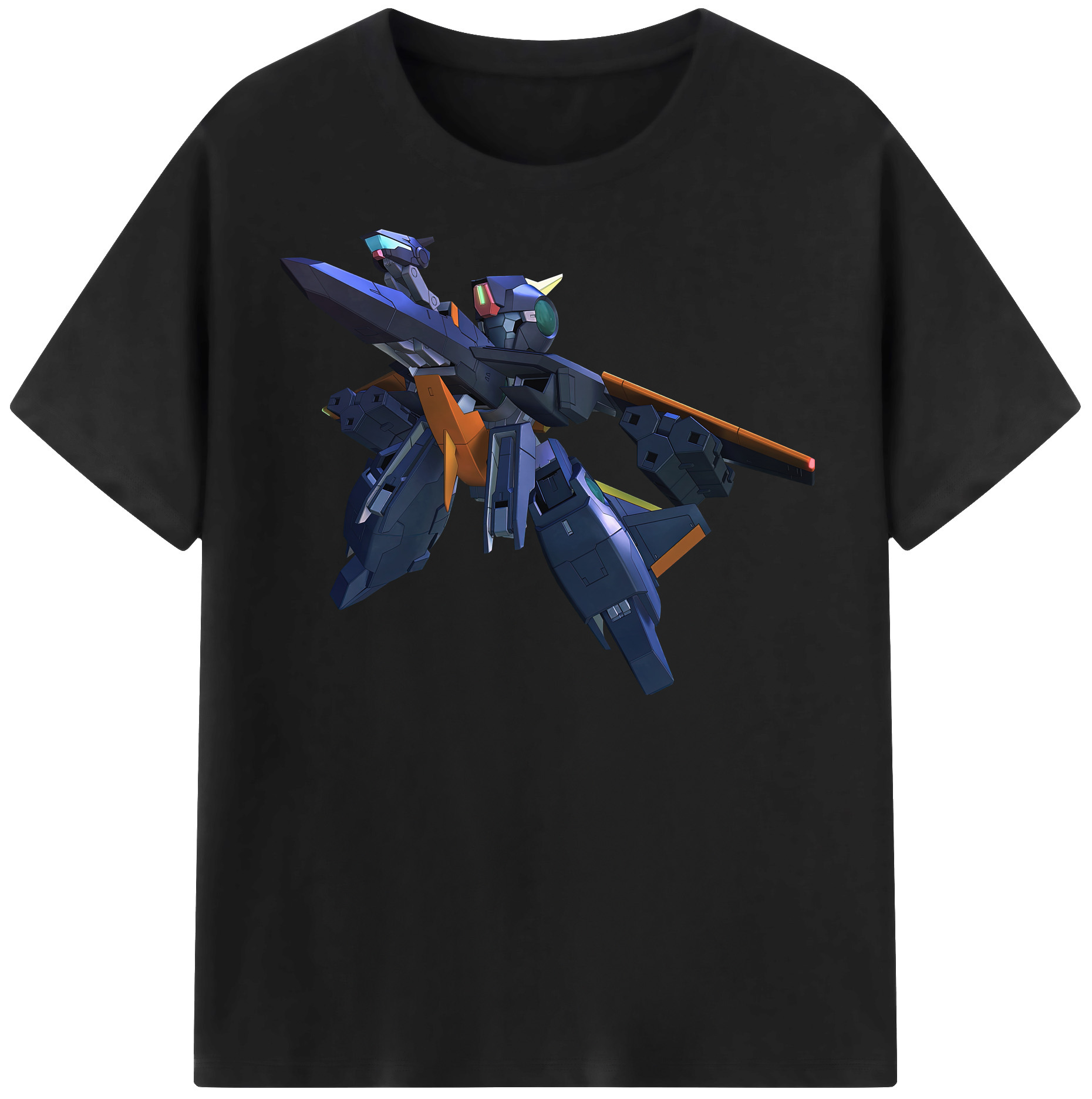 （画像用） 機動戦士ガンダム Mobile Suit Gundam 綿100％半袖Tシャツ（フロントプリント）
