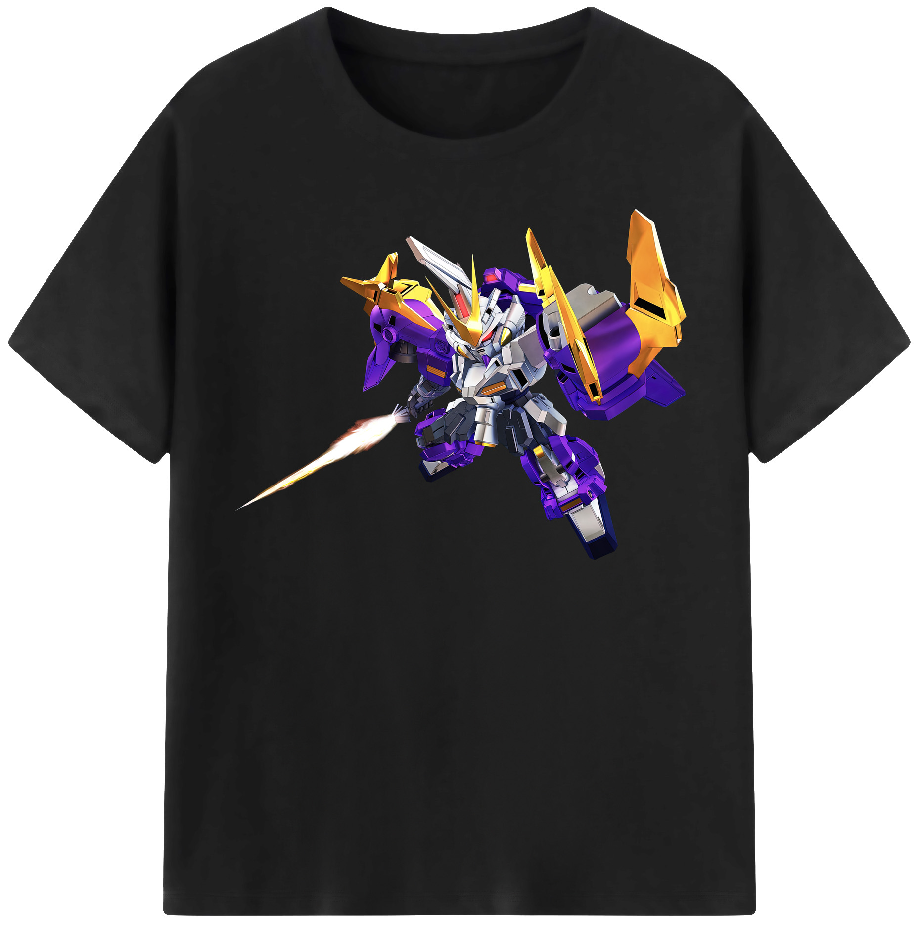 （画像用） 機動戦士ガンダム Mobile Suit Gundam 綿100％半袖Tシャツ（フロントプリント）