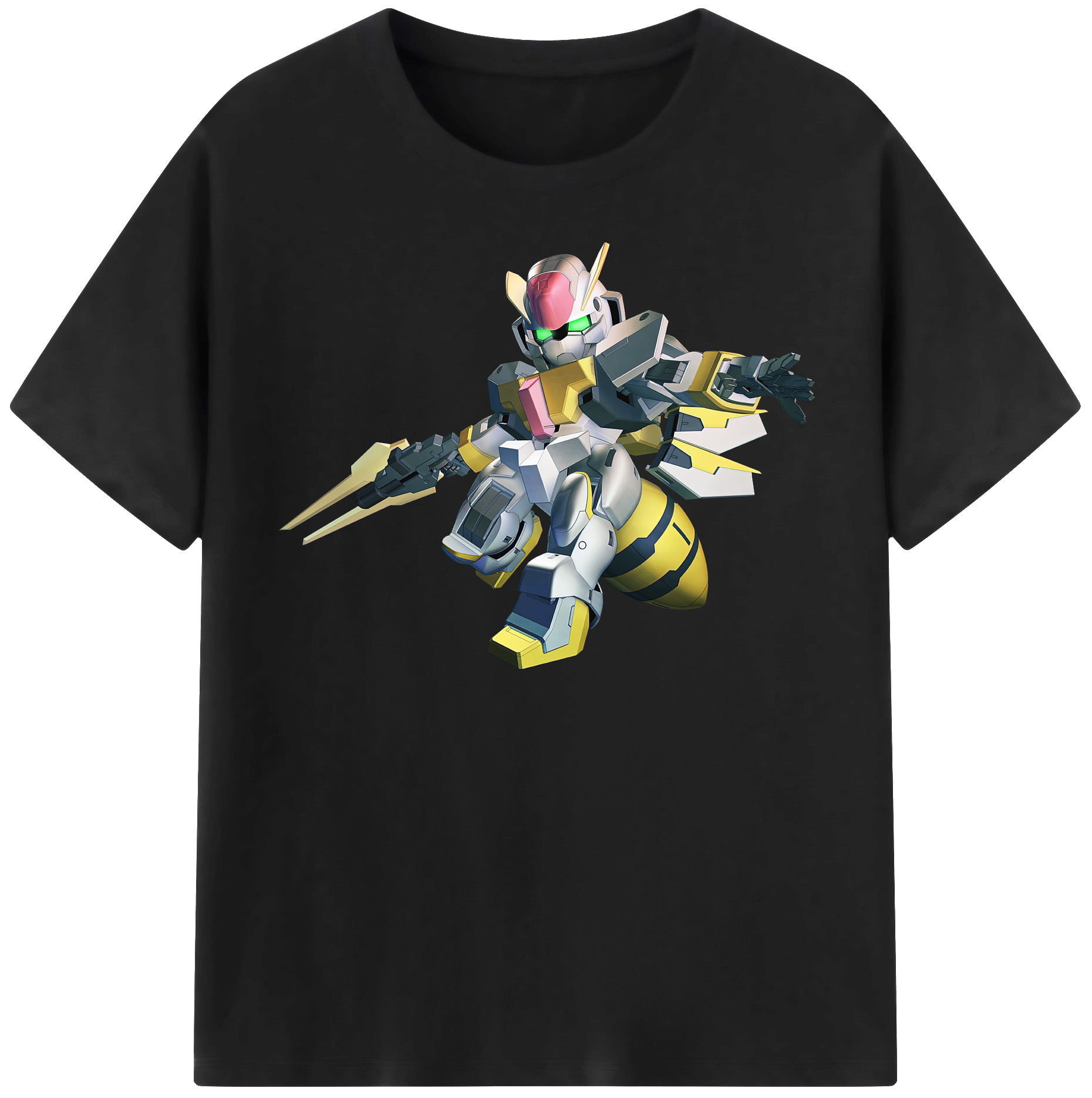 （画像用） 機動戦士ガンダム Mobile Suit Gundam 綿100％半袖Tシャツ（フロントプリント）