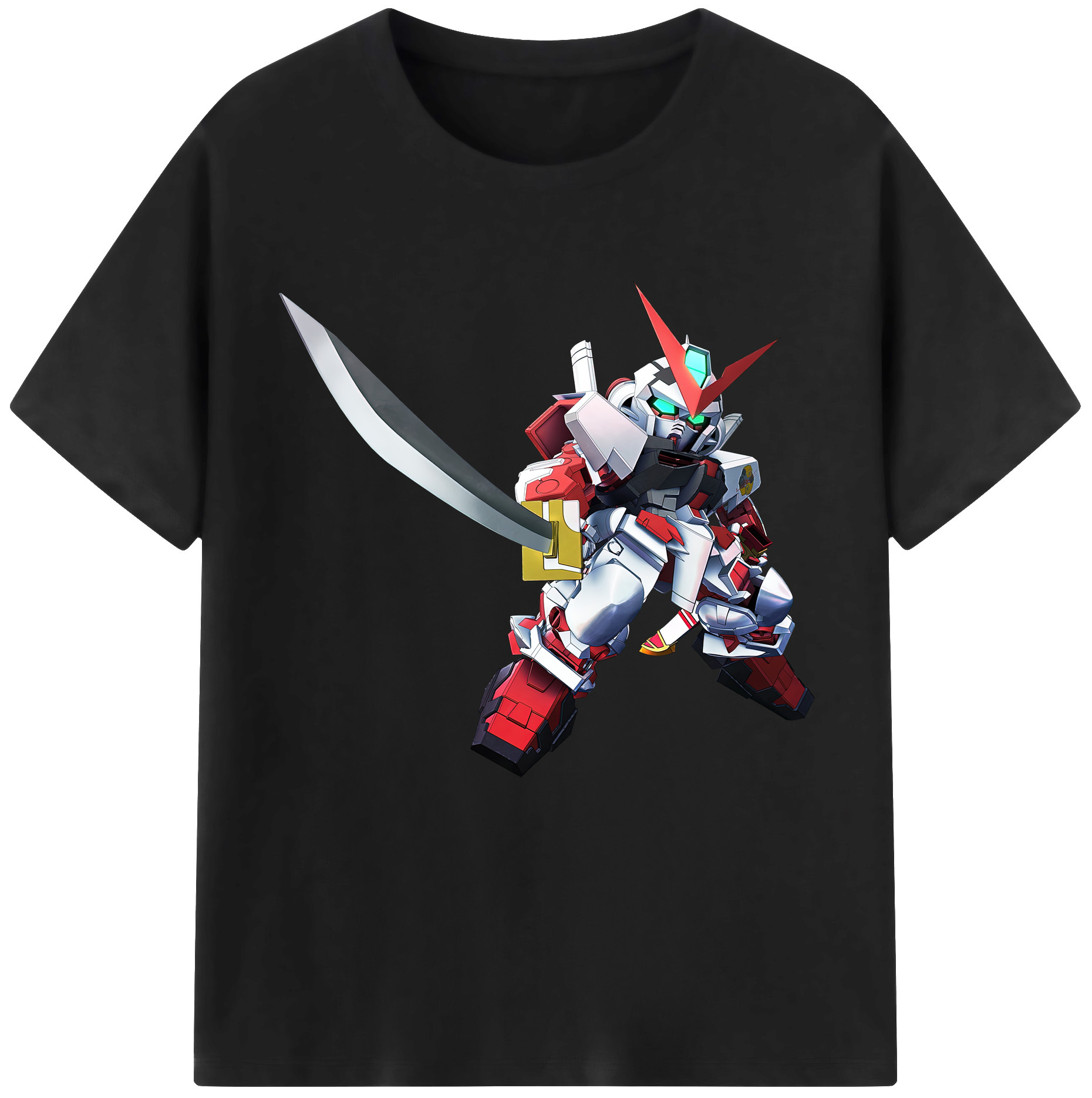 （画像用） 機動戦士ガンダム Mobile Suit Gundam 綿100％半袖Tシャツ（フロントプリント）