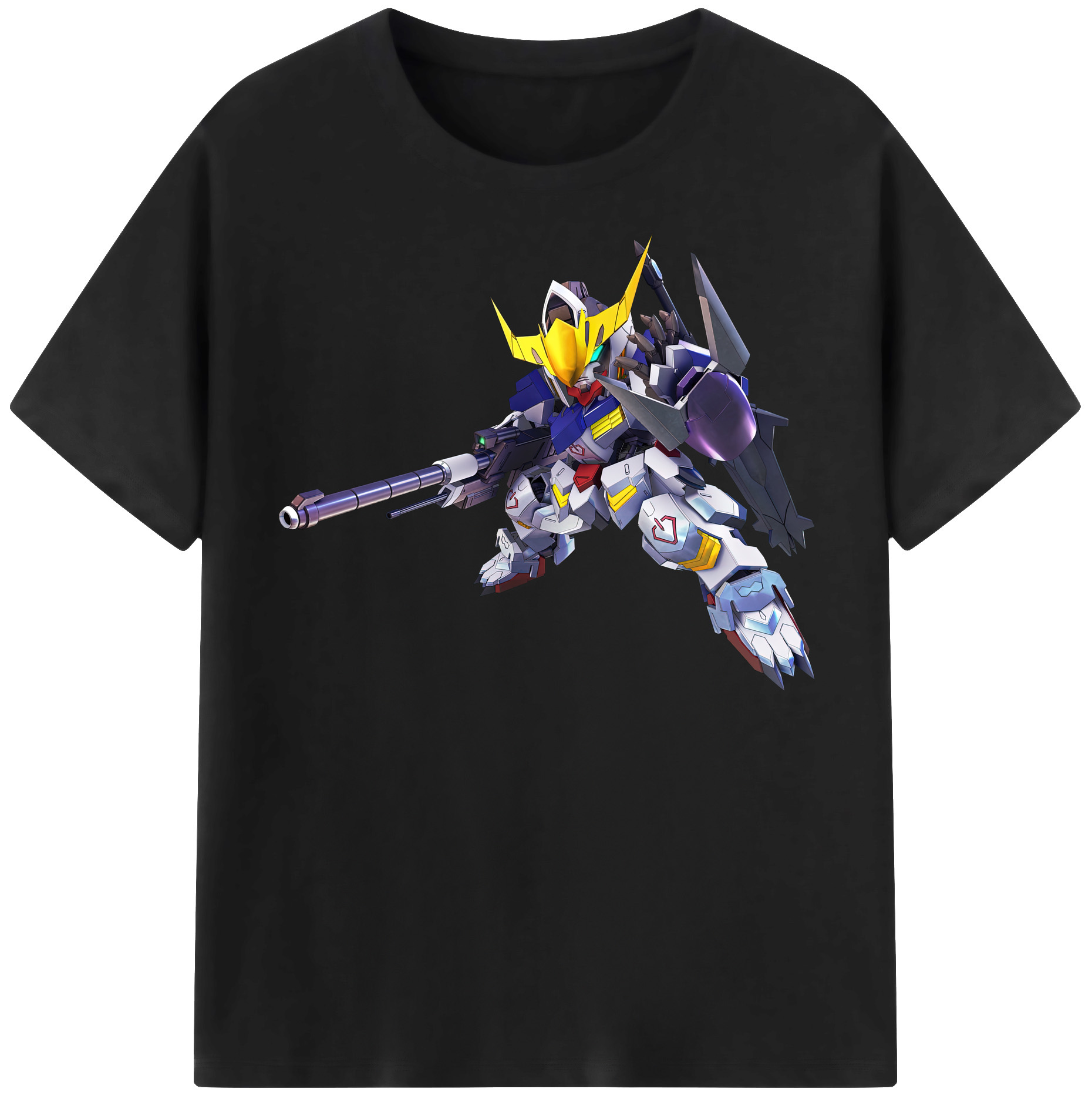 （画像用） 機動戦士ガンダム Mobile Suit Gundam 綿100％半袖Tシャツ（フロントプリント）