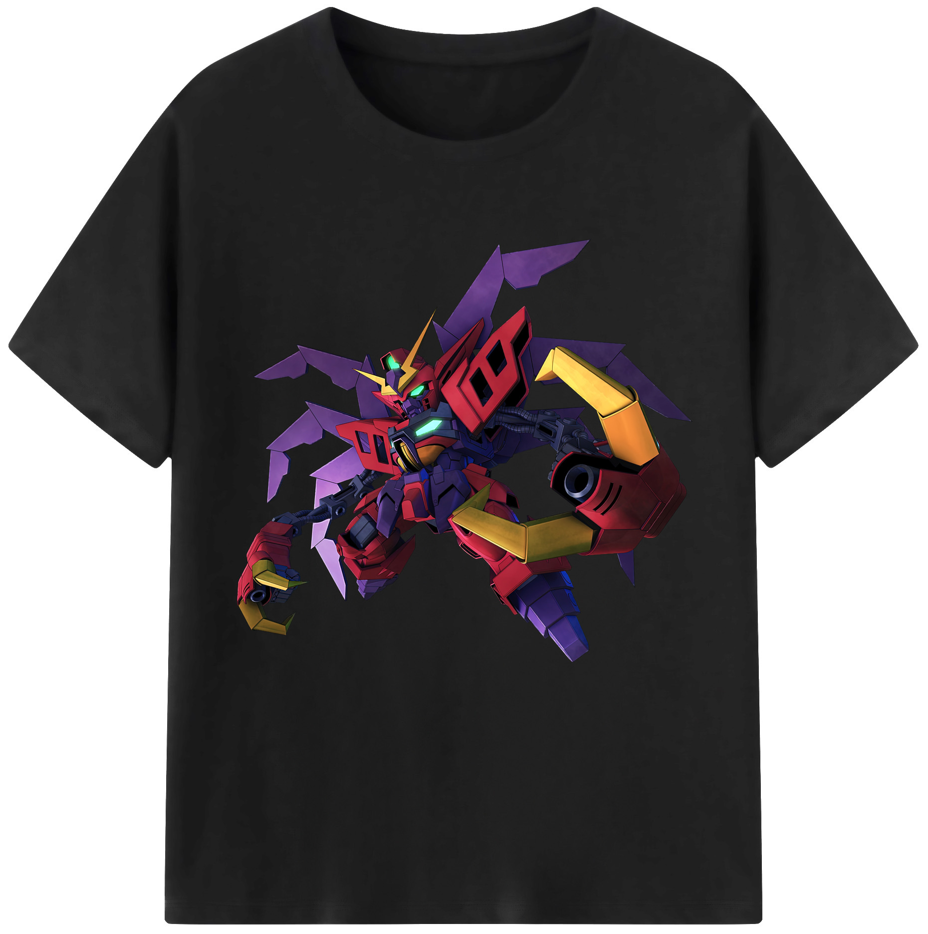 （画像用） 機動戦士ガンダム Mobile Suit Gundam 綿100％半袖Tシャツ（フロントプリント）