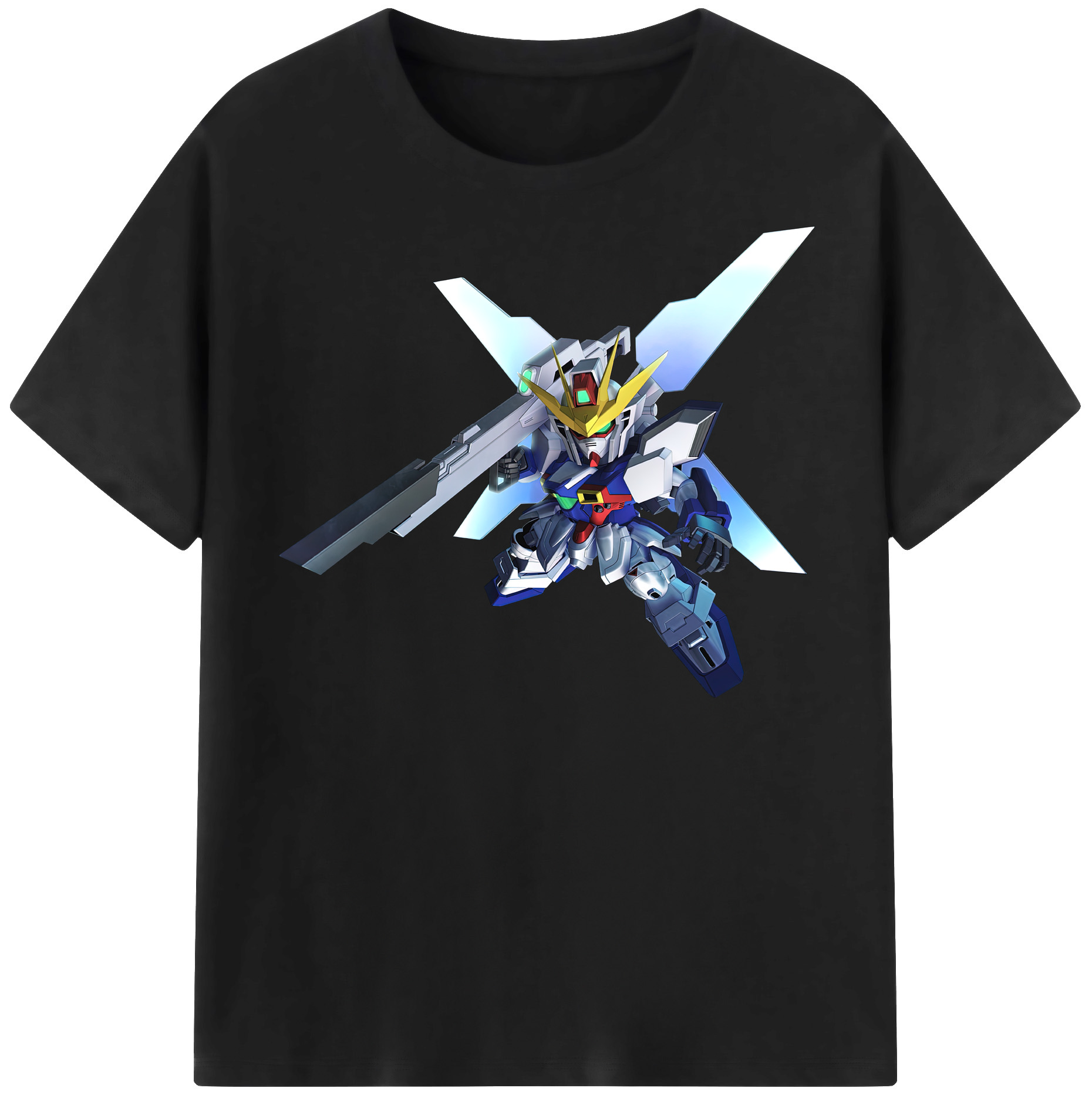 （画像用） 機動戦士ガンダム Mobile Suit Gundam 綿100％半袖Tシャツ（フロントプリント）
