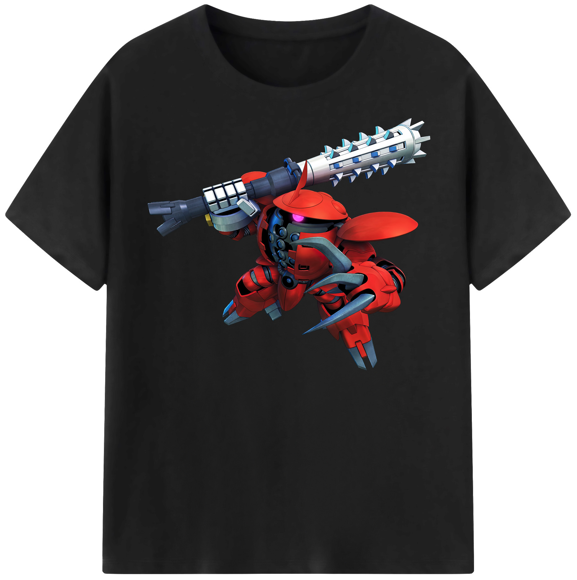 （画像用） 機動戦士ガンダム Mobile Suit Gundam 綿100％半袖Tシャツ（フロントプリント）