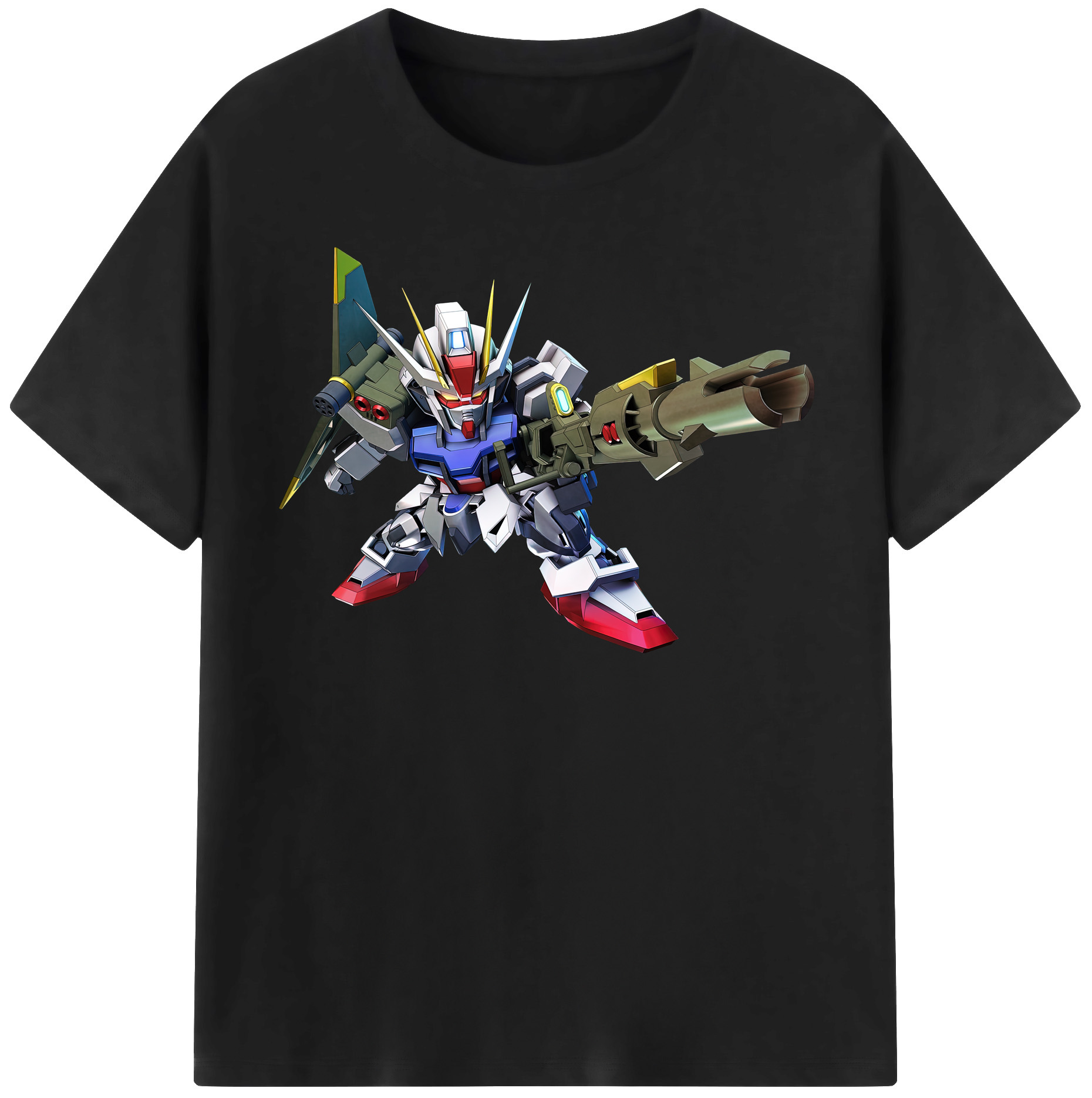 （画像用） 機動戦士ガンダム Mobile Suit Gundam 綿100％半袖Tシャツ（フロントプリント）