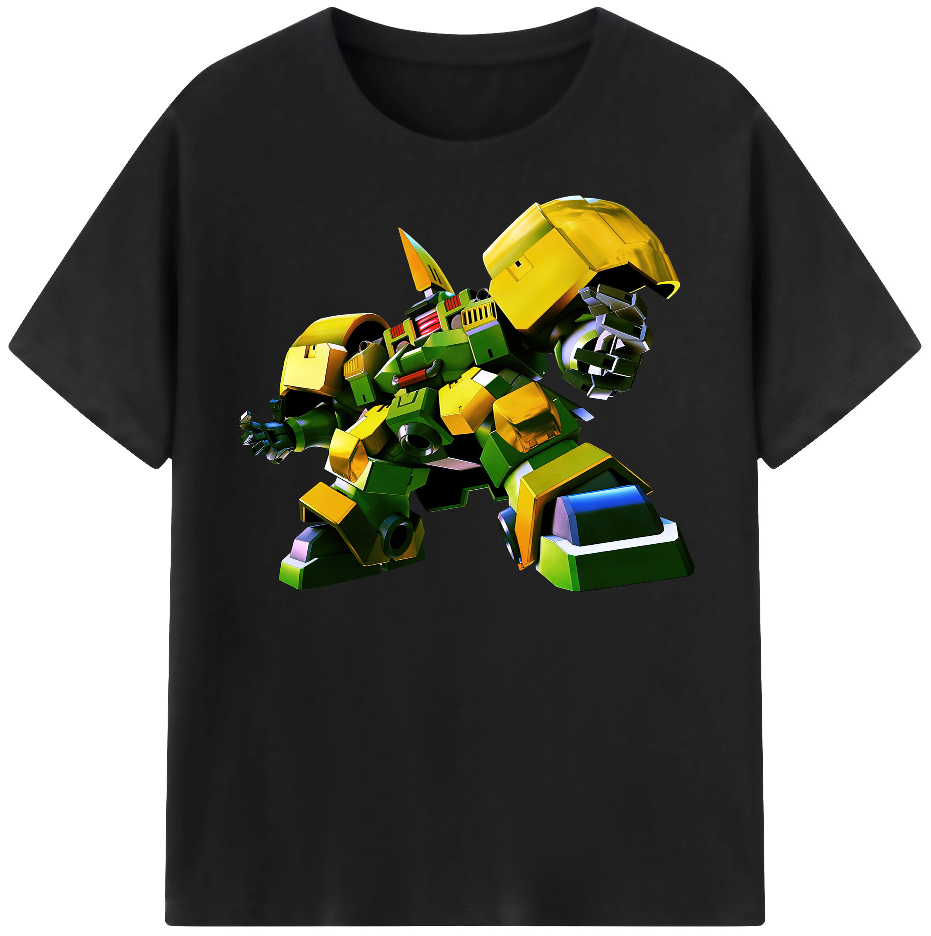 （画像用） 機動戦士ガンダム Mobile Suit Gundam 綿100％半袖Tシャツ（フロントプリント）