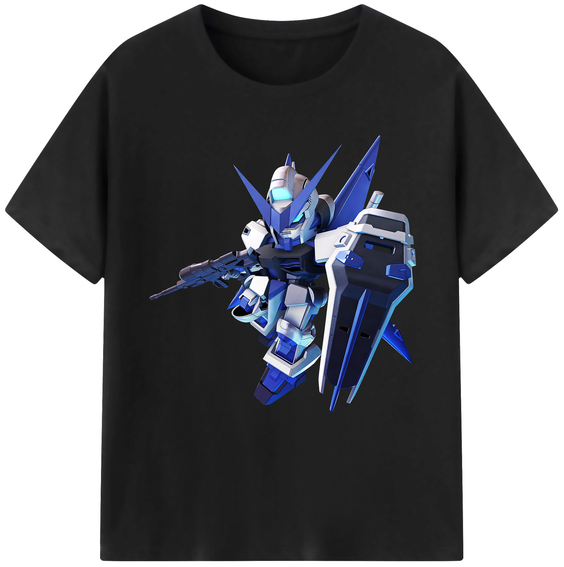 （画像用） 機動戦士ガンダム Mobile Suit Gundam 綿100％半袖Tシャツ（フロントプリント）
