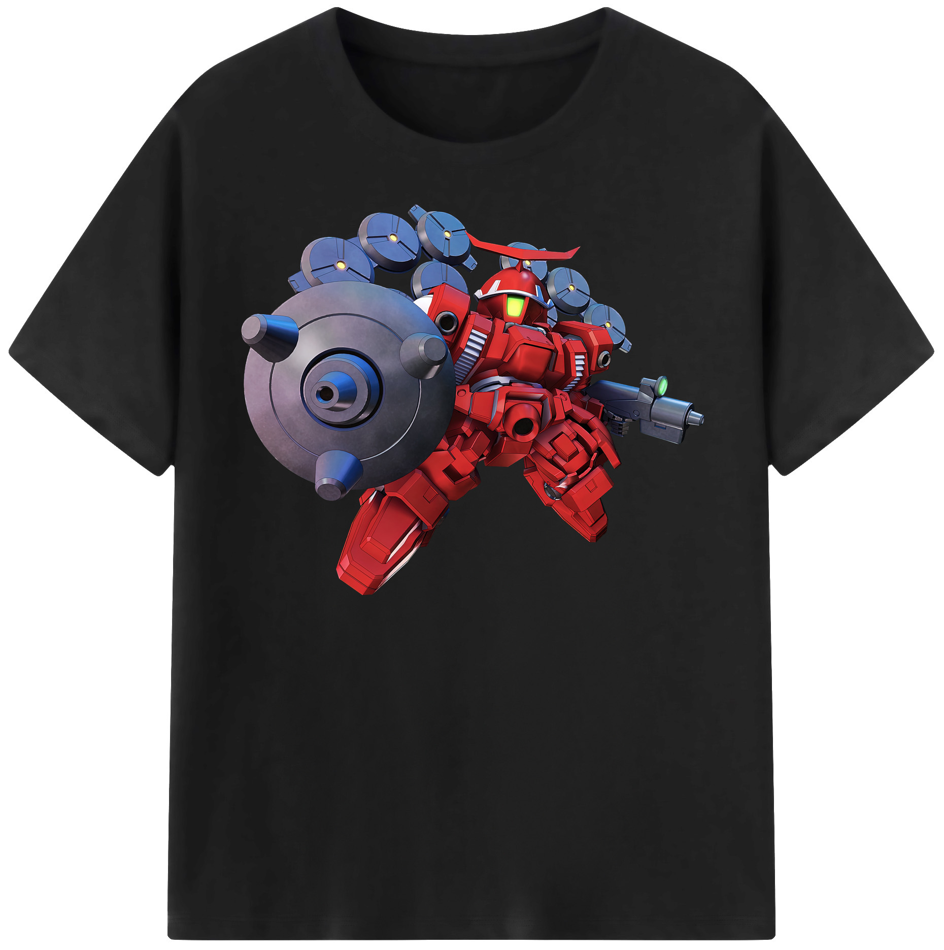 （画像用） 機動戦士ガンダム Mobile Suit Gundam 綿100％半袖Tシャツ（フロントプリント）