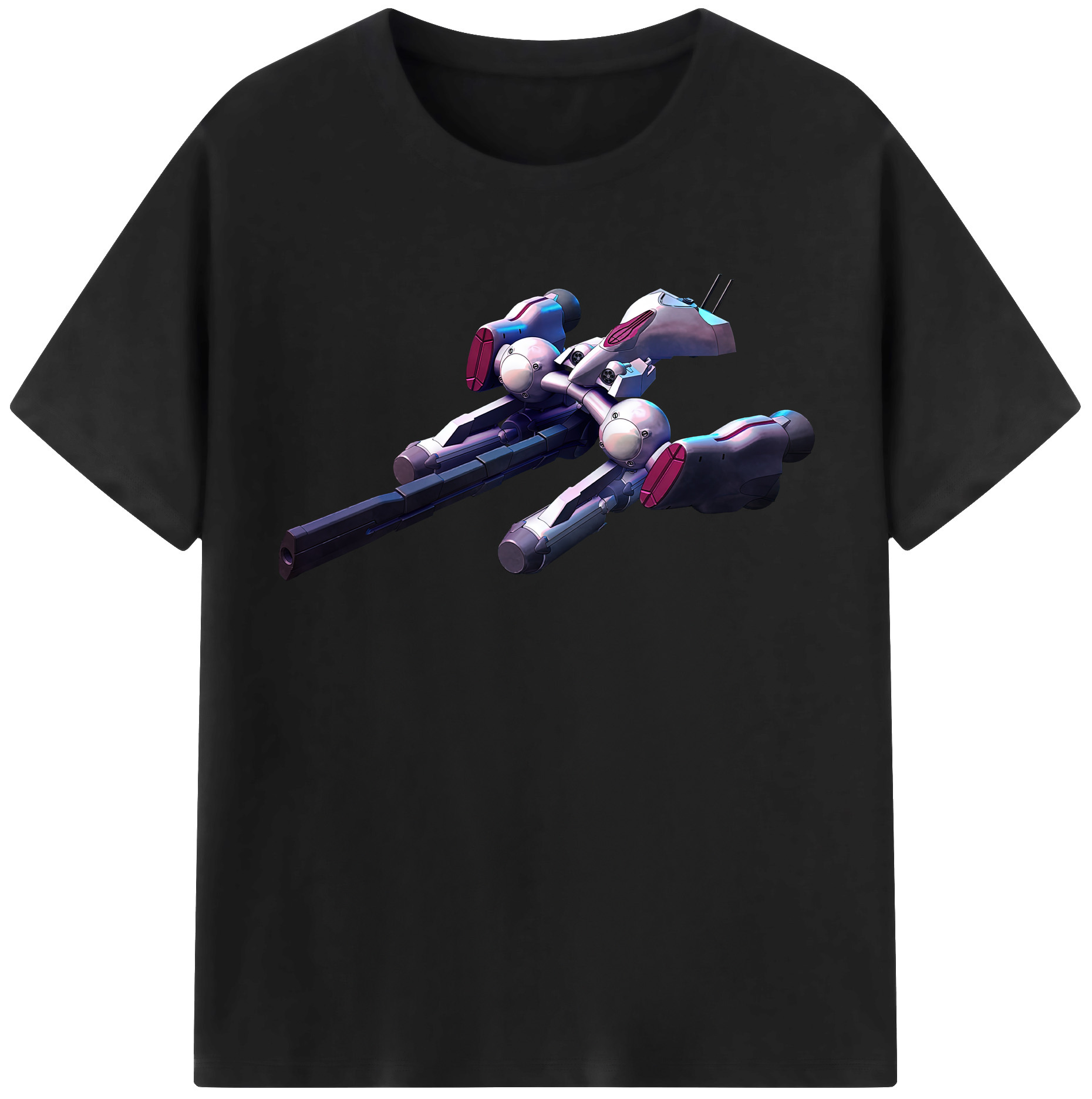 （画像用） 機動戦士ガンダム Mobile Suit Gundam 綿100％半袖Tシャツ（フロントプリント）