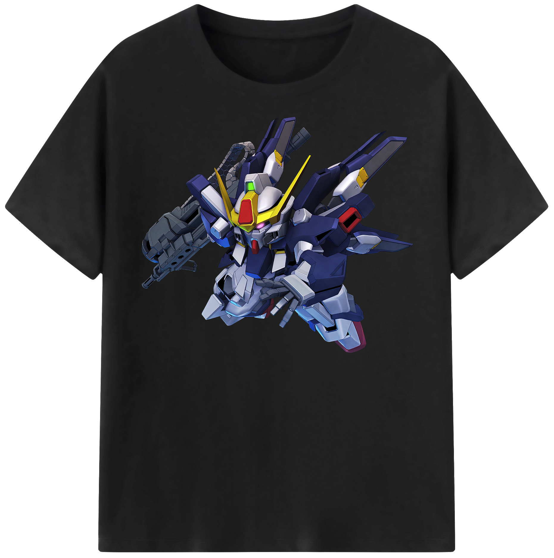 （画像用） 機動戦士ガンダム Mobile Suit Gundam 綿100％半袖Tシャツ（フロントプリント）