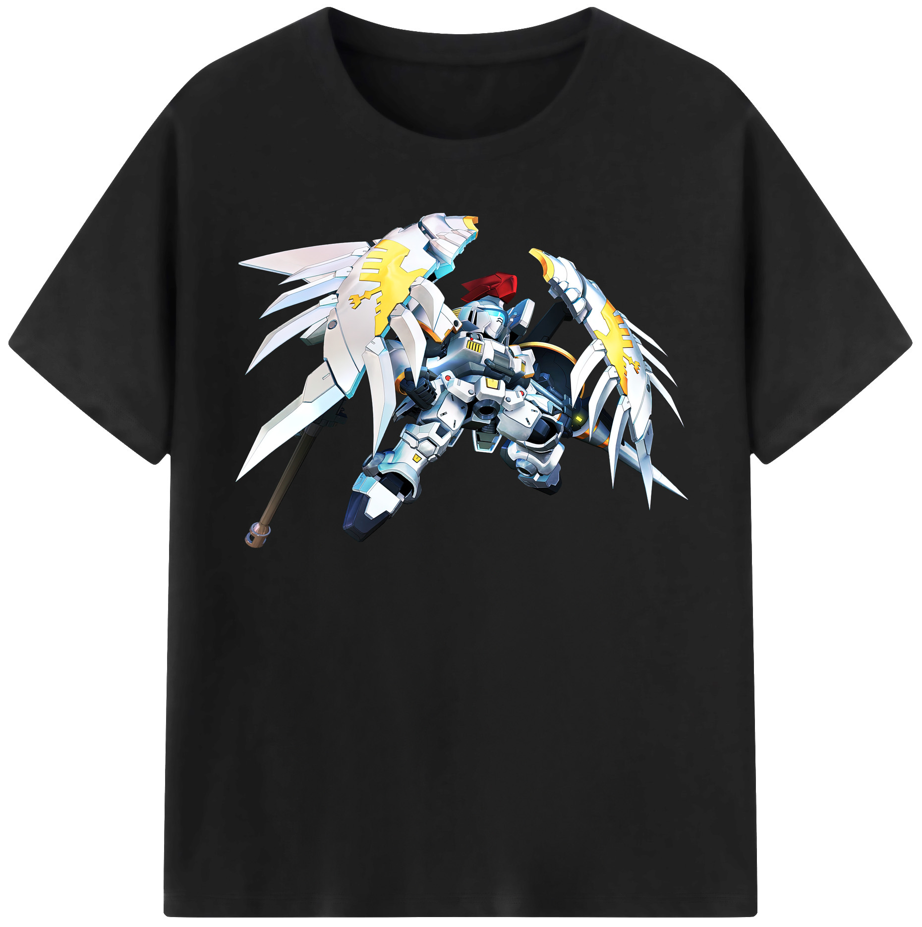 （画像用） 機動戦士ガンダム Mobile Suit Gundam 綿100％半袖Tシャツ（フロントプリント）