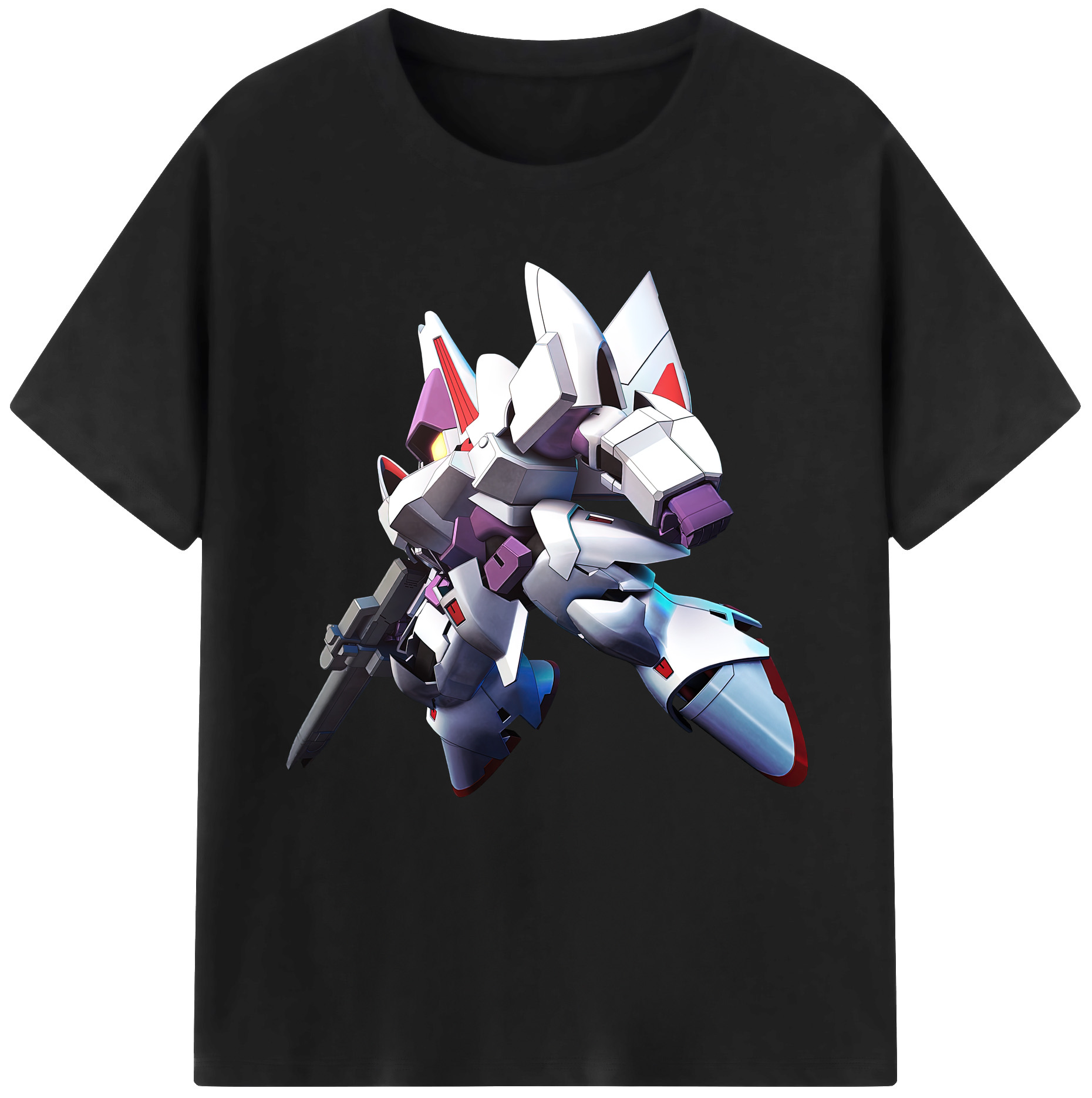 （画像用） 機動戦士ガンダム Mobile Suit Gundam 綿100％半袖Tシャツ（フロントプリント）