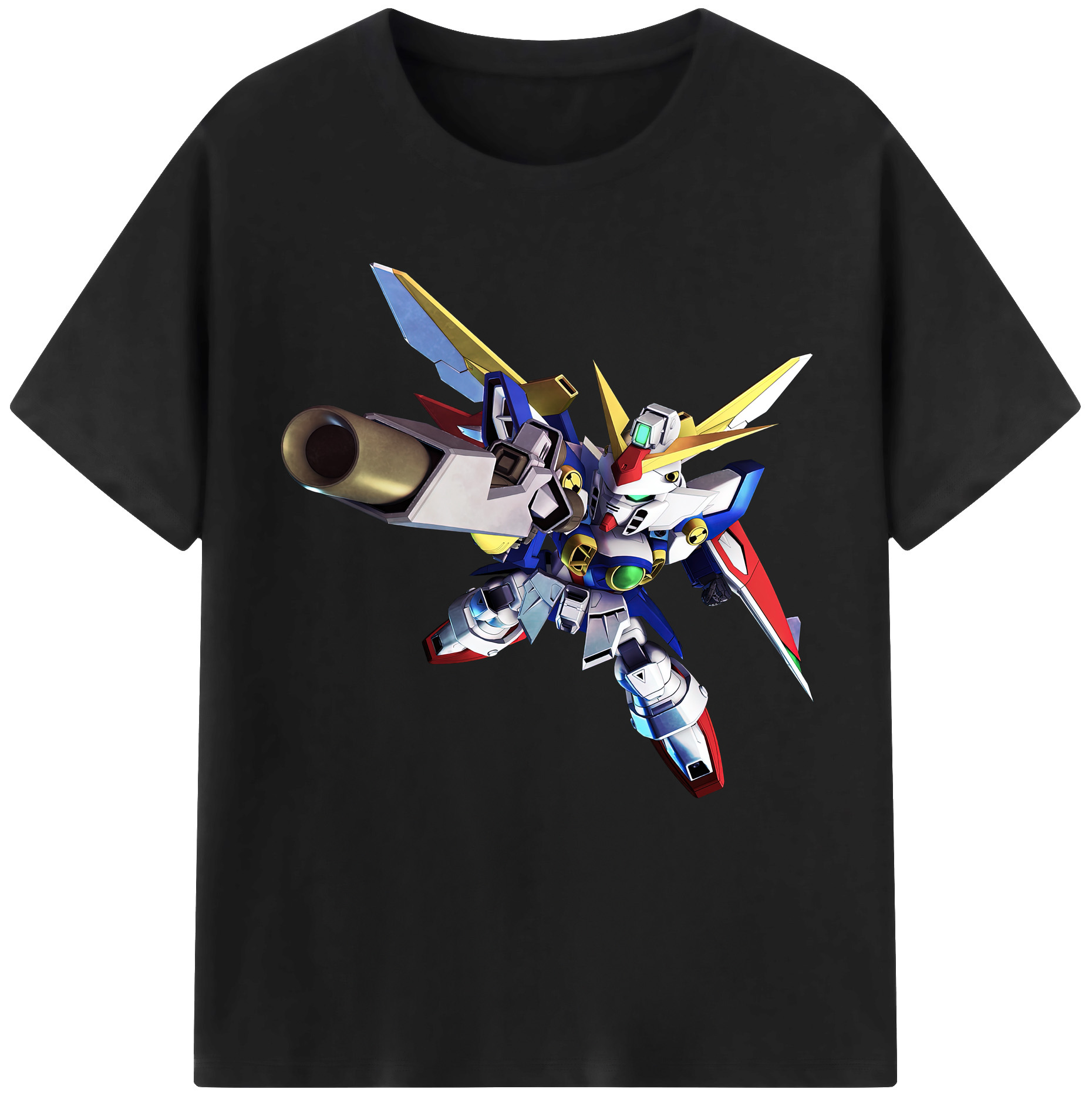 （画像用） 機動戦士ガンダム Mobile Suit Gundam 綿100％半袖Tシャツ（フロントプリント）