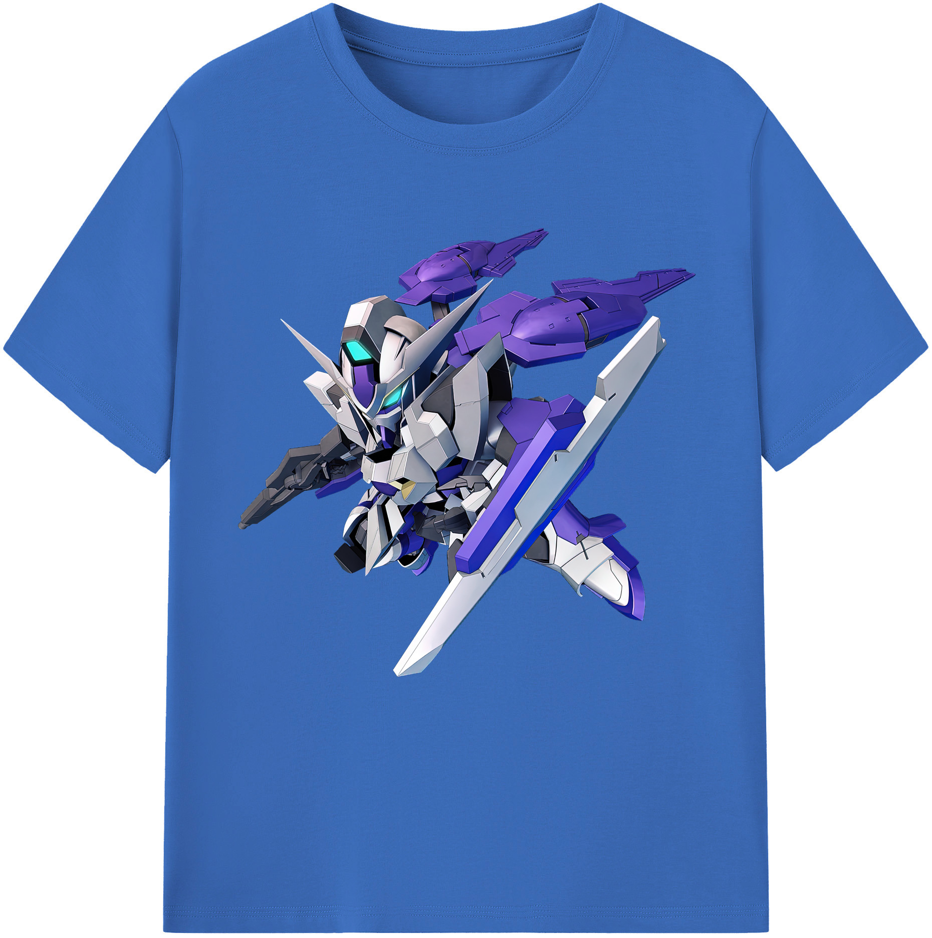 （画像用） 機動戦士ガンダム Mobile Suit Gundam 綿100％半袖Tシャツ（フロントプリント）