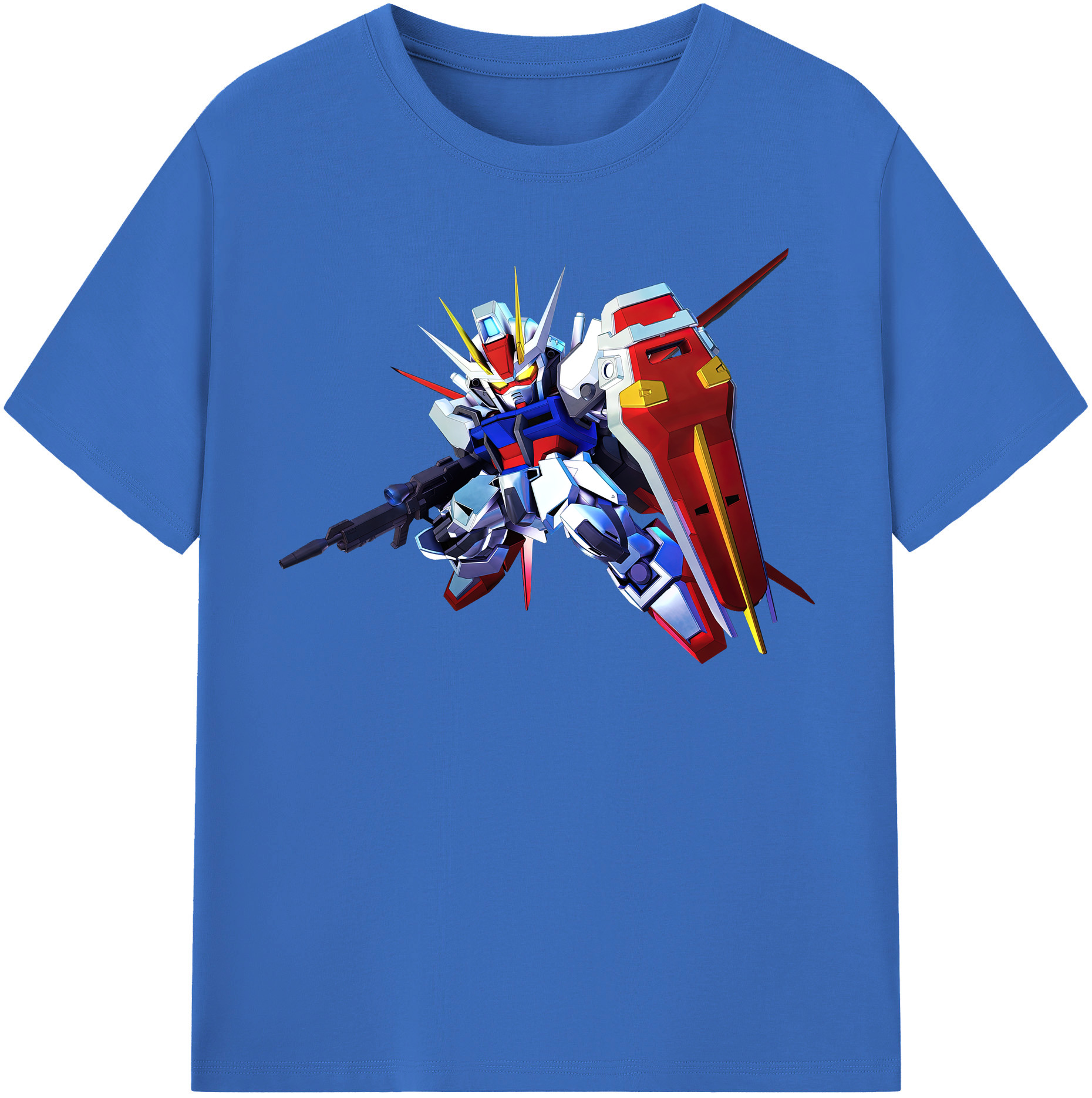 （画像用） 機動戦士ガンダム Mobile Suit Gundam 綿100％半袖Tシャツ（フロントプリント）