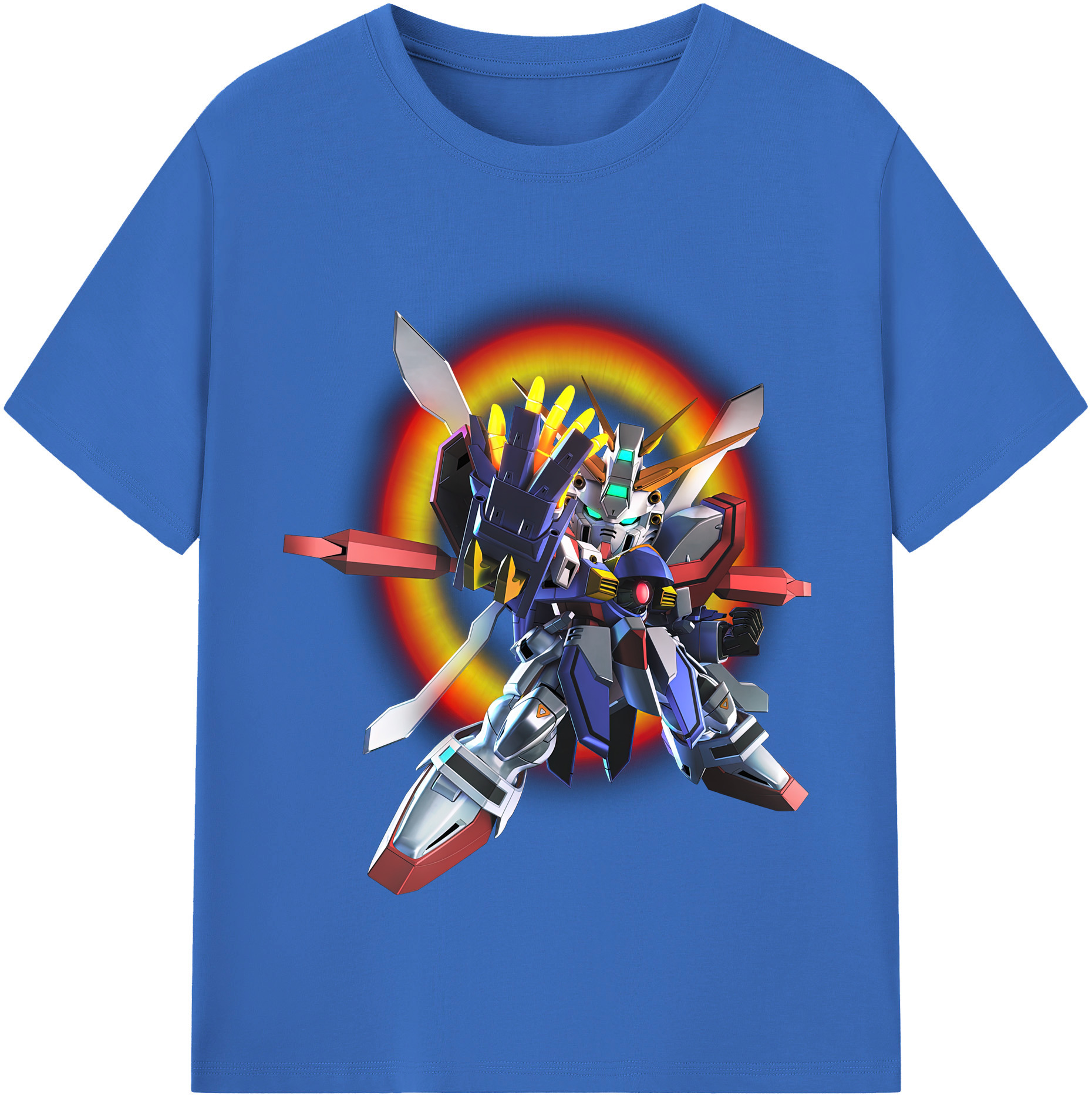 （画像用） 機動戦士ガンダム Mobile Suit Gundam 綿100％半袖Tシャツ（フロントプリント）