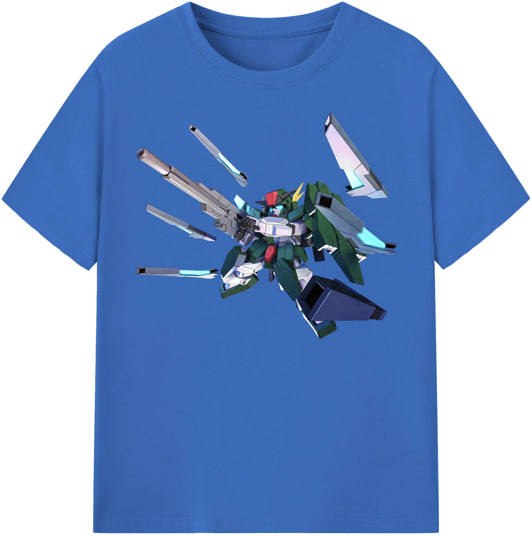 （画像用） 機動戦士ガンダム Mobile Suit Gundam 綿100％半袖Tシャツ（フロントプリント）