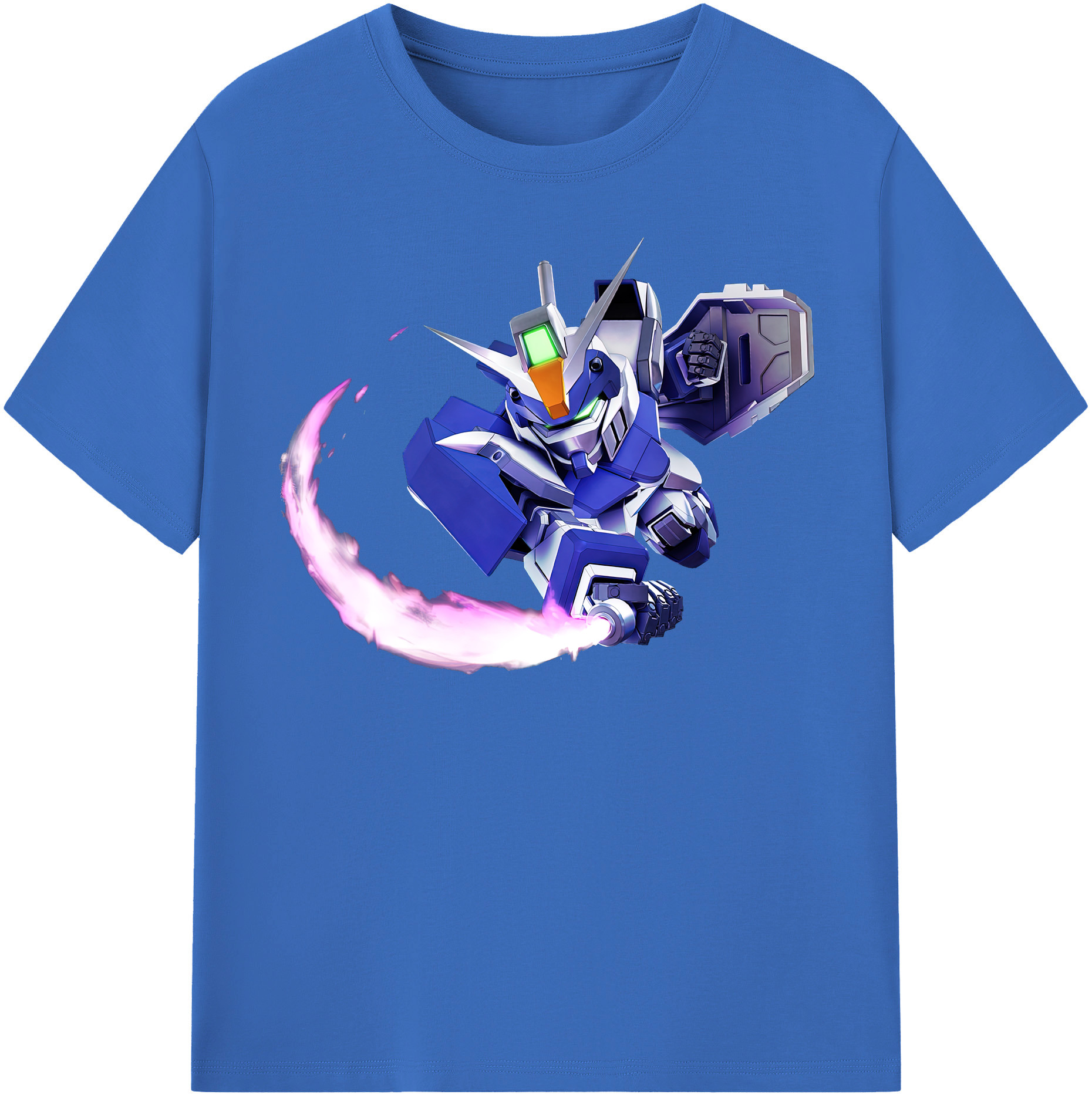 （画像用） 機動戦士ガンダム Mobile Suit Gundam 綿100％半袖Tシャツ（フロントプリント）
