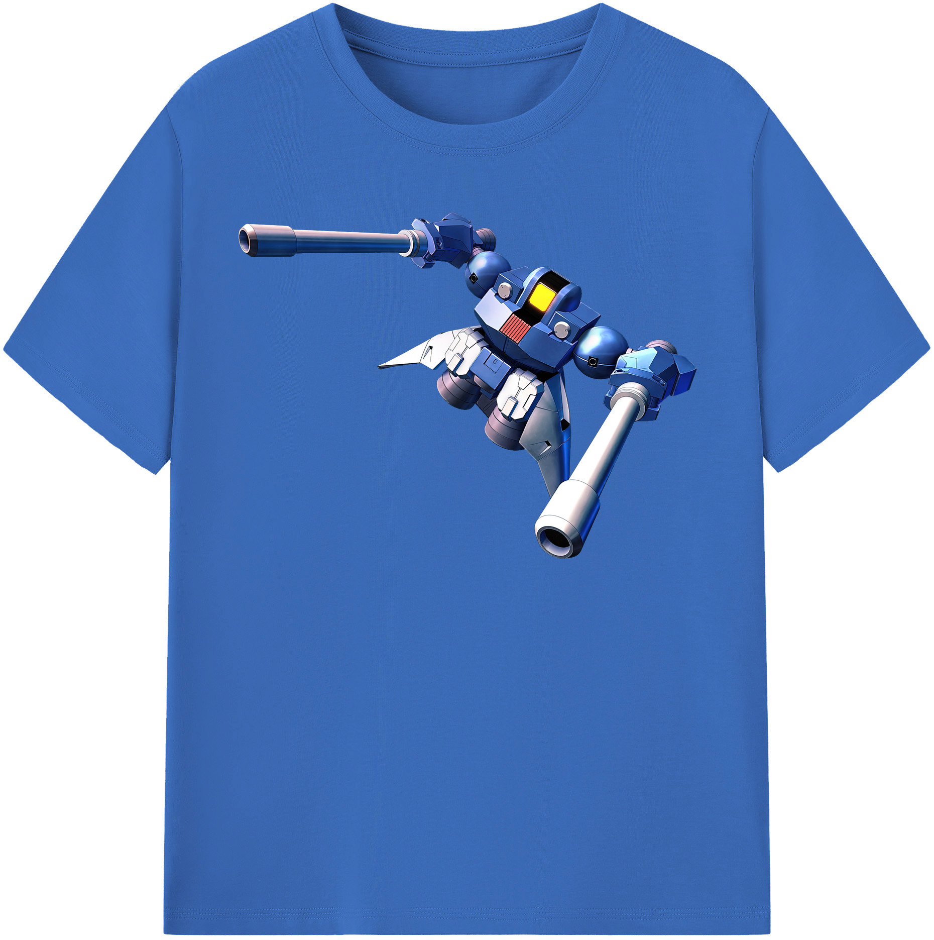 （画像用） 機動戦士ガンダム Mobile Suit Gundam 綿100％半袖Tシャツ（フロントプリント）