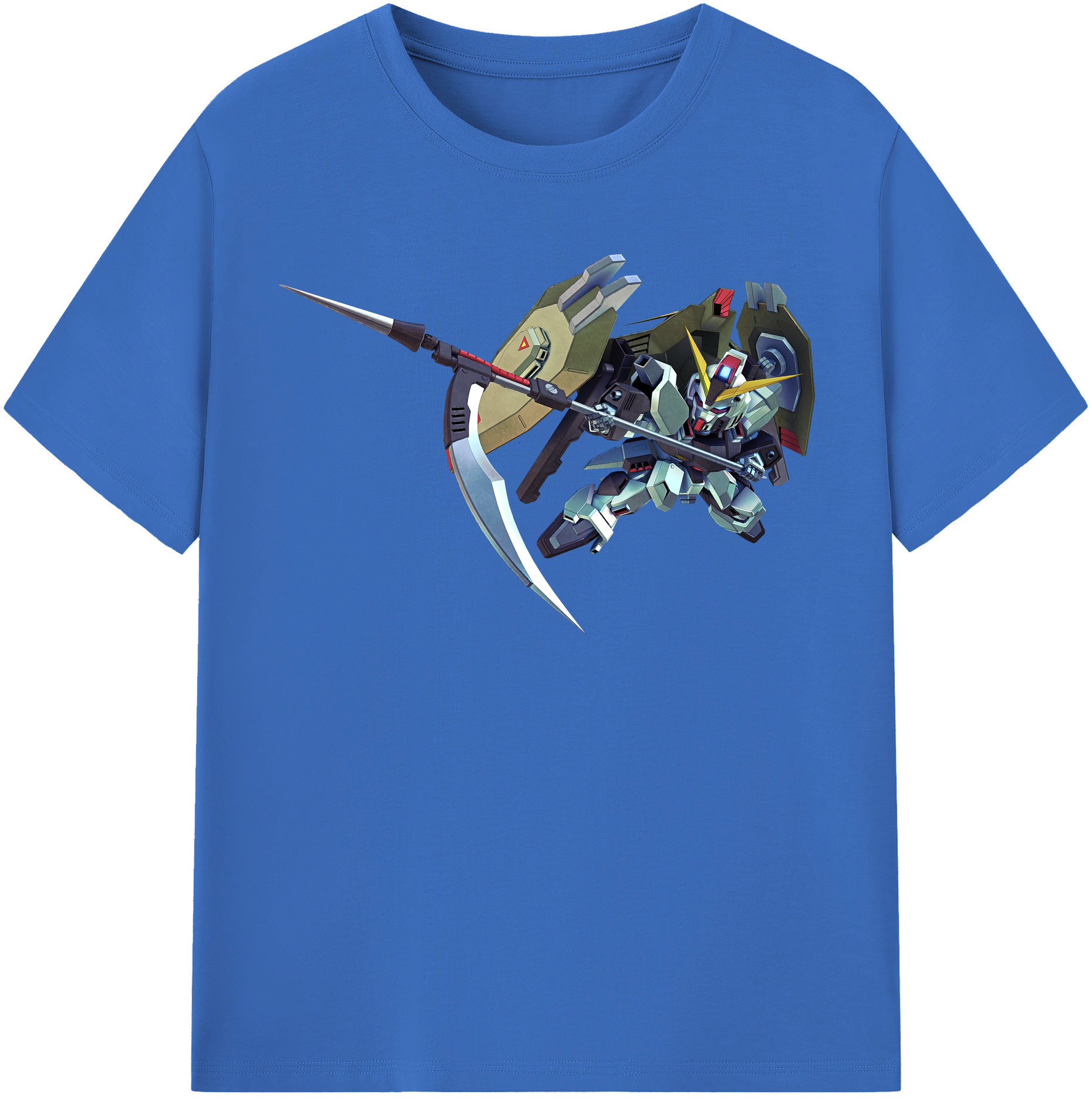 （画像用） 機動戦士ガンダム Mobile Suit Gundam 綿100％半袖Tシャツ（フロントプリント）